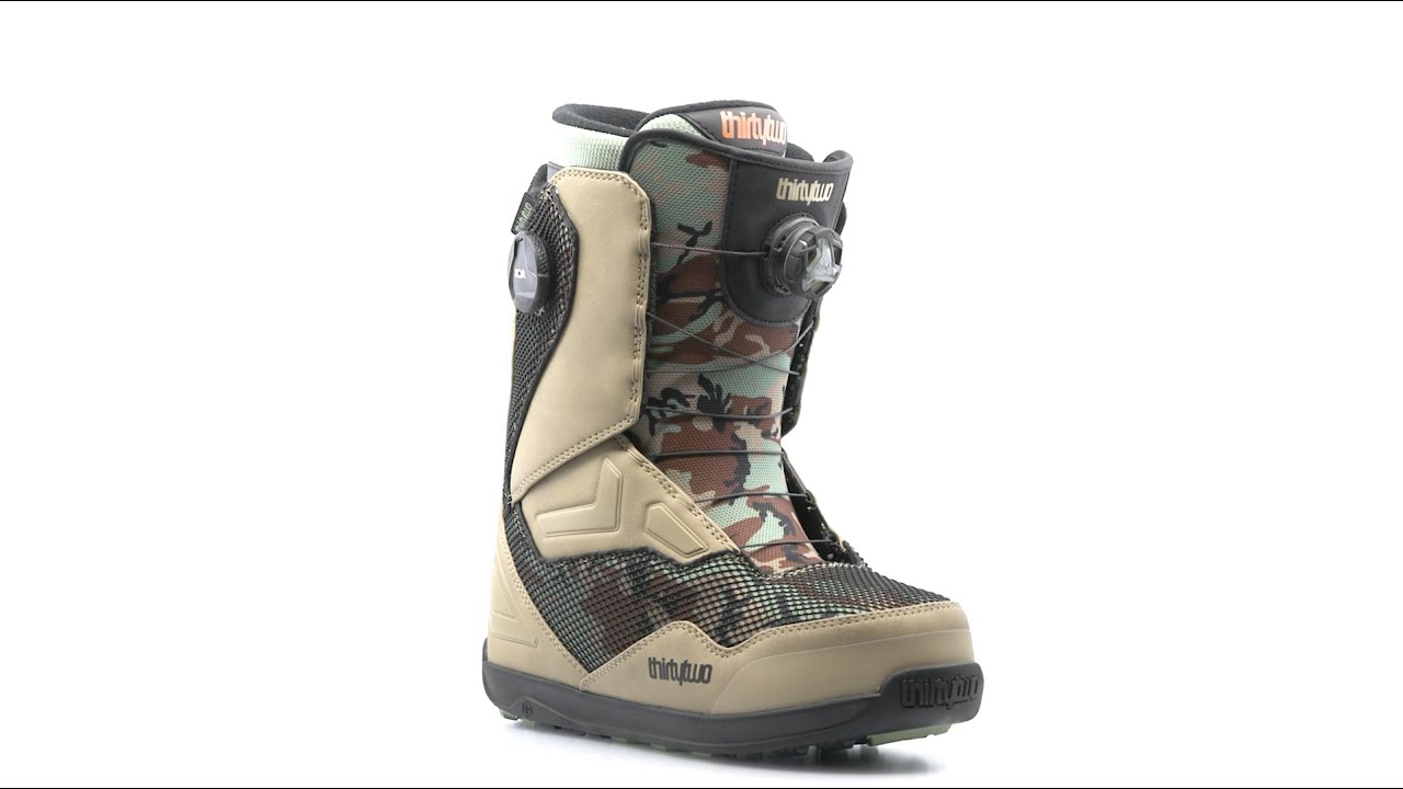 Pánské snowboardové boty THIRTYTWO Tm-2 Double Boa černé 8105000439