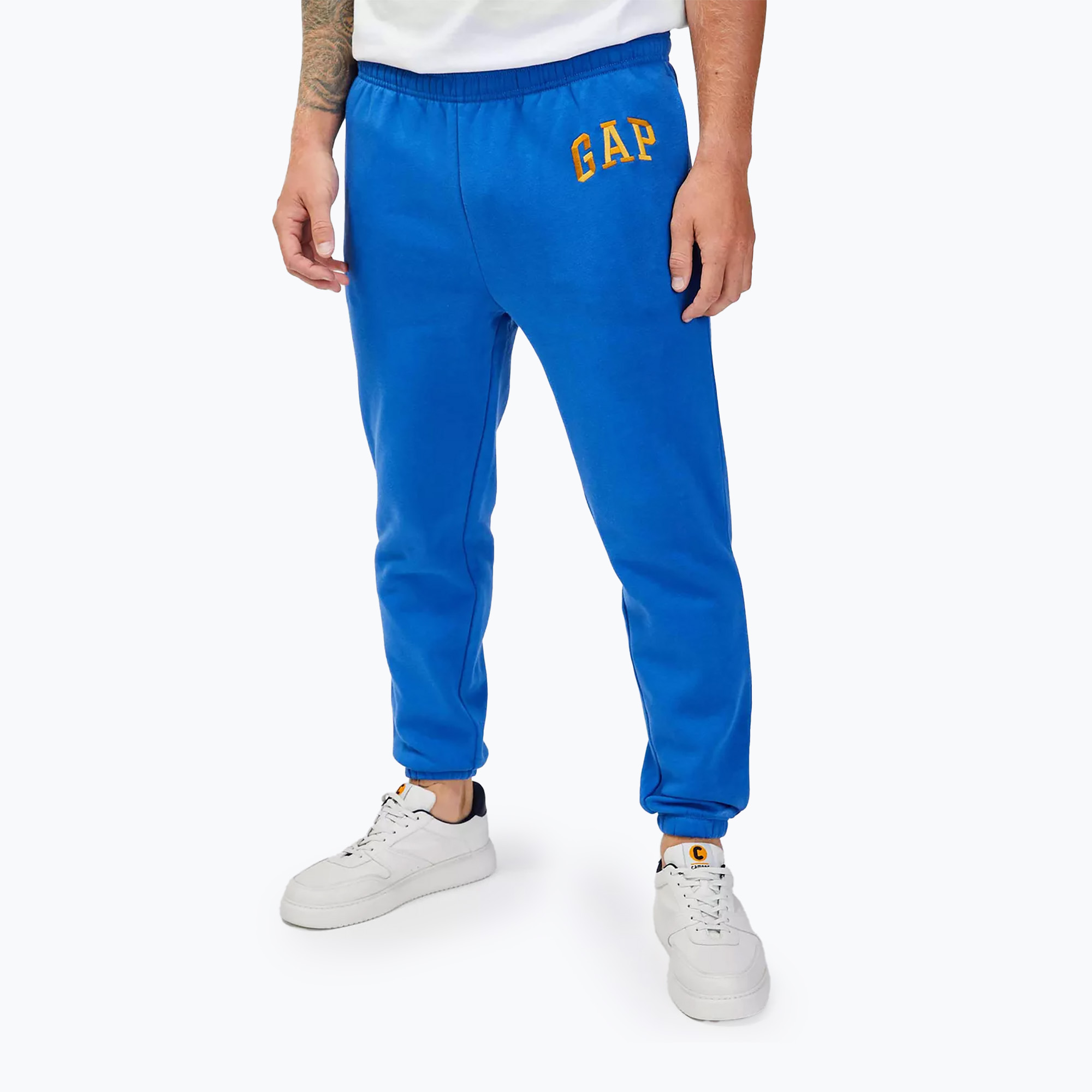 Pánské kalhoty GAP Tonal Arch Jogger imperial blue (Tonal Arch Jogger 456754)