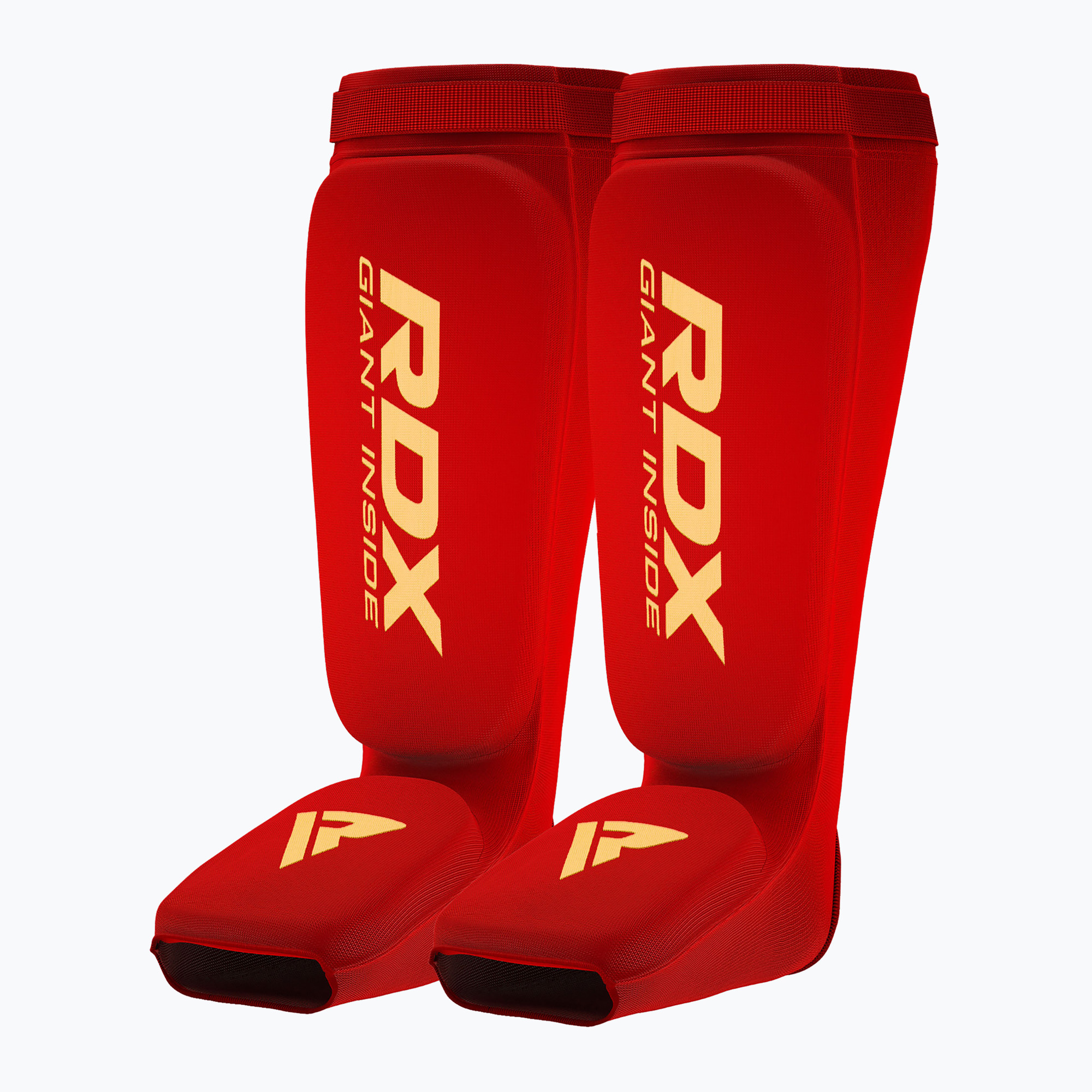 Chrániče holení a nártů RDX Hosiery Shin Instep Foam red/white (Hosiery Shin Instep Foam HYP-SIRW)