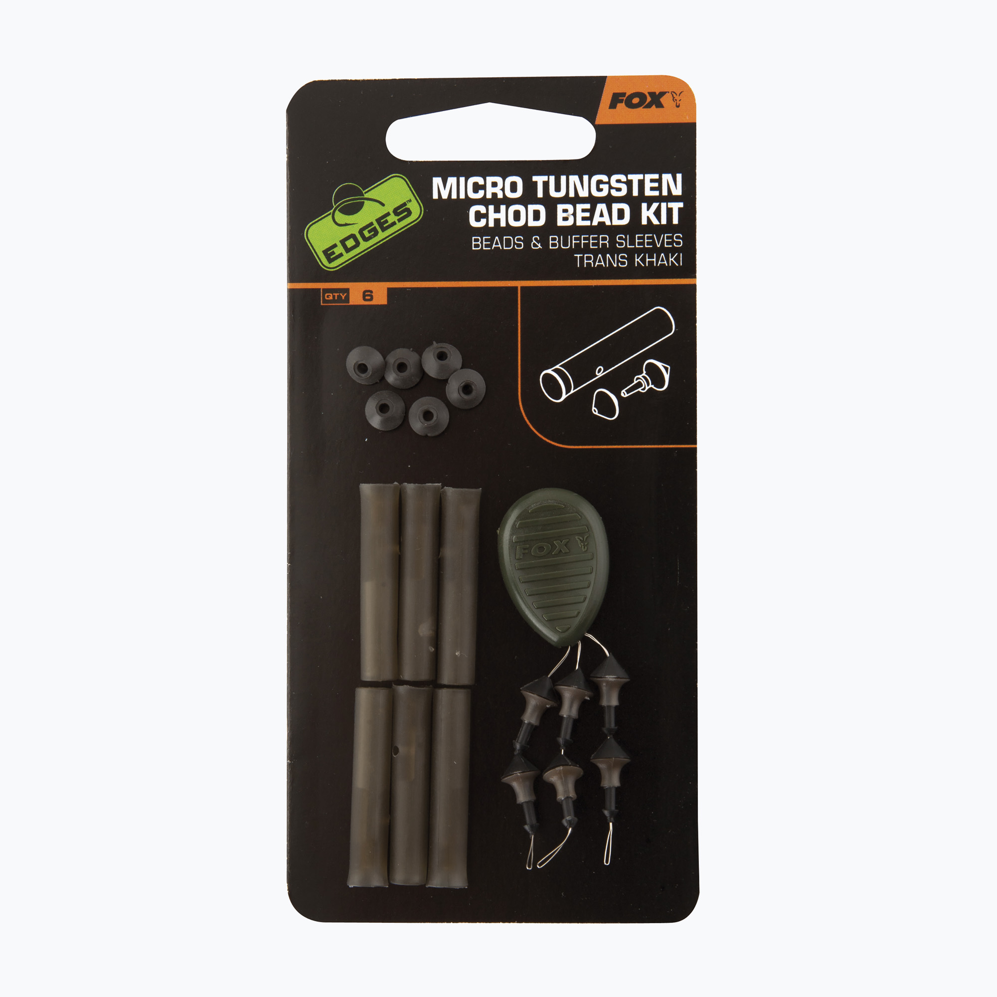 Fox Edges Micro Chod Bead Kit camo CAC607 (Edges Micro Chod Bead Kit CAC607)