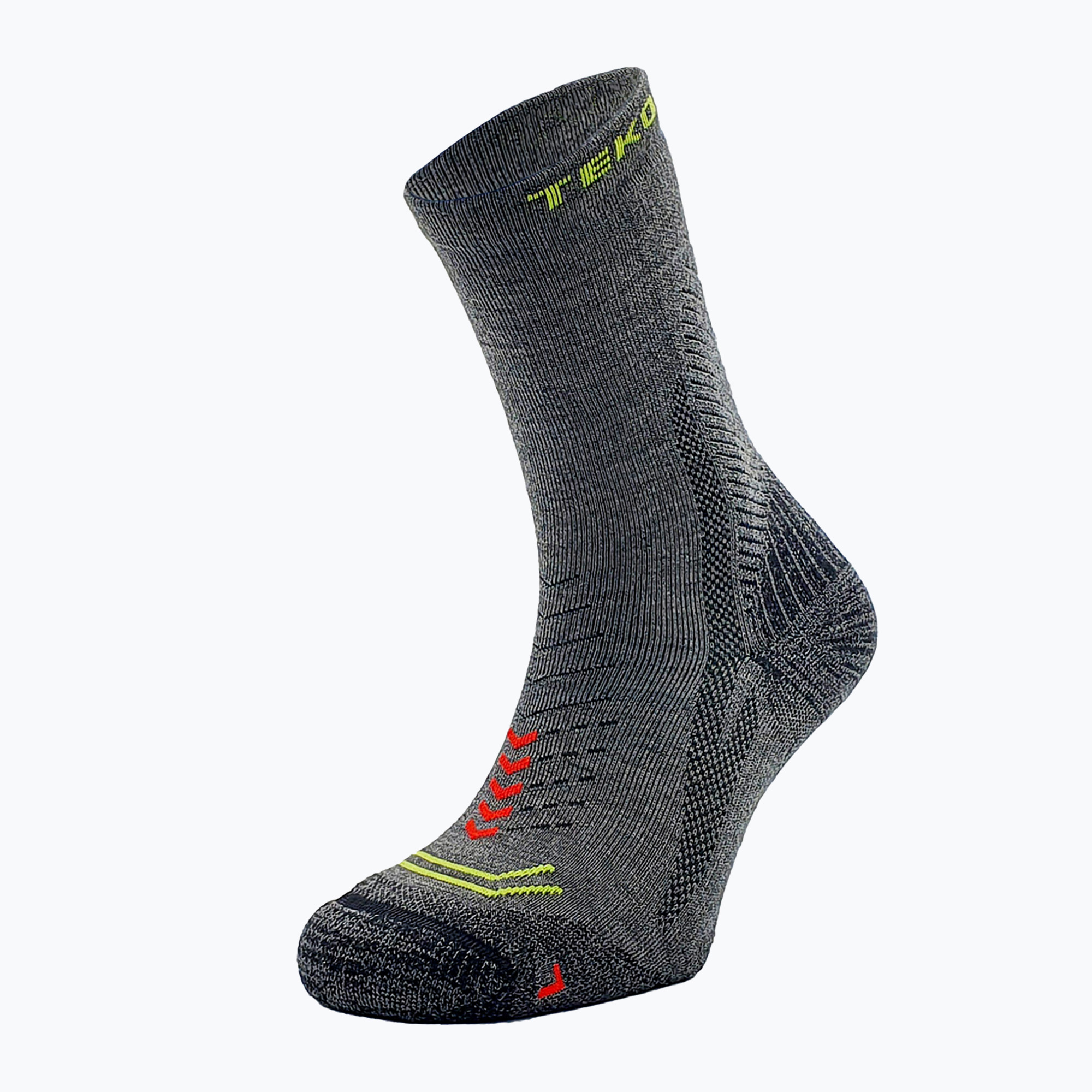 Trekingové ponožky  TEKO Discovery 2.0 granite (Ecohike Discovery Light Half Cushion 2.0 5507)
