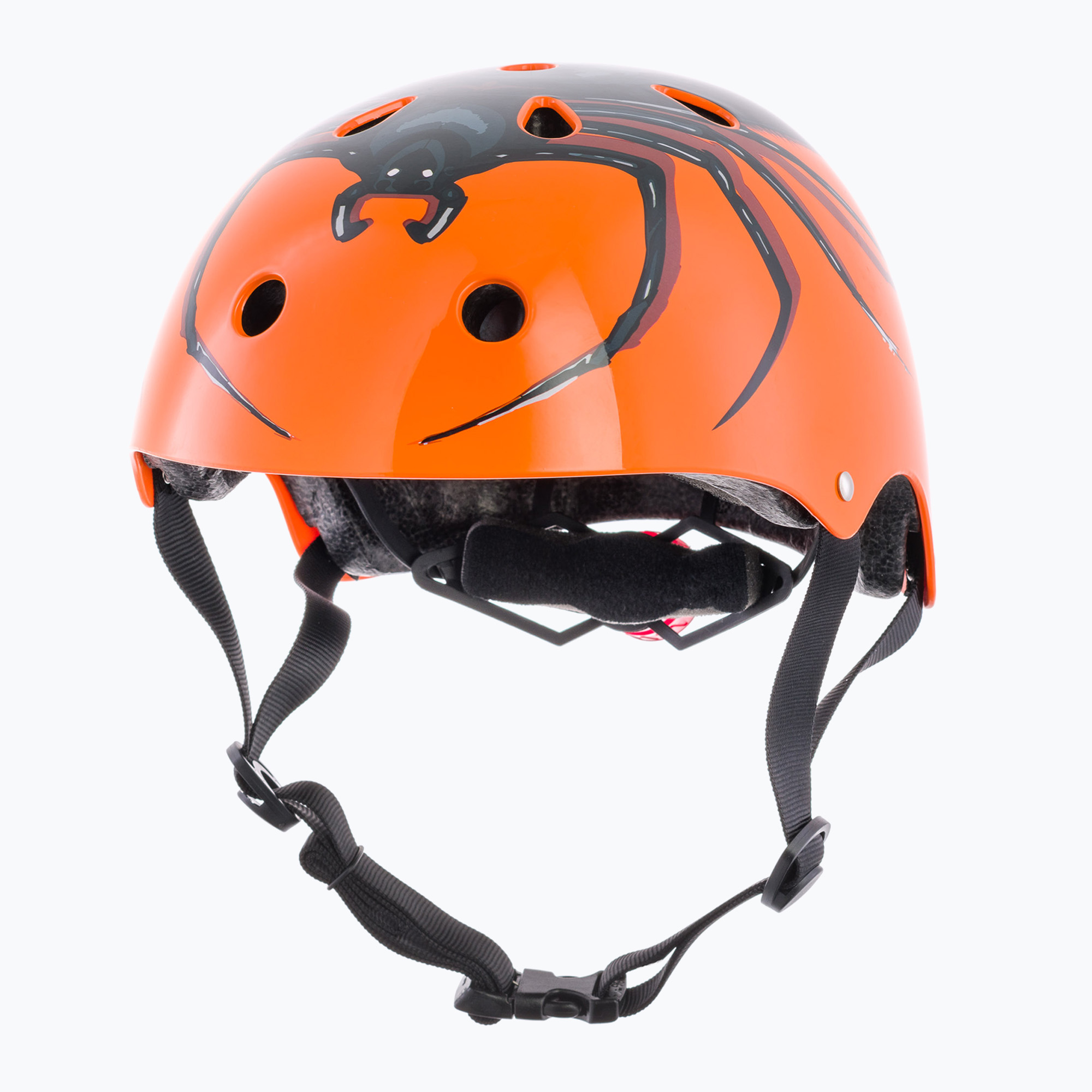 Dětská helma na kolo Hornit  Spider orange/black (Spider SPM923)