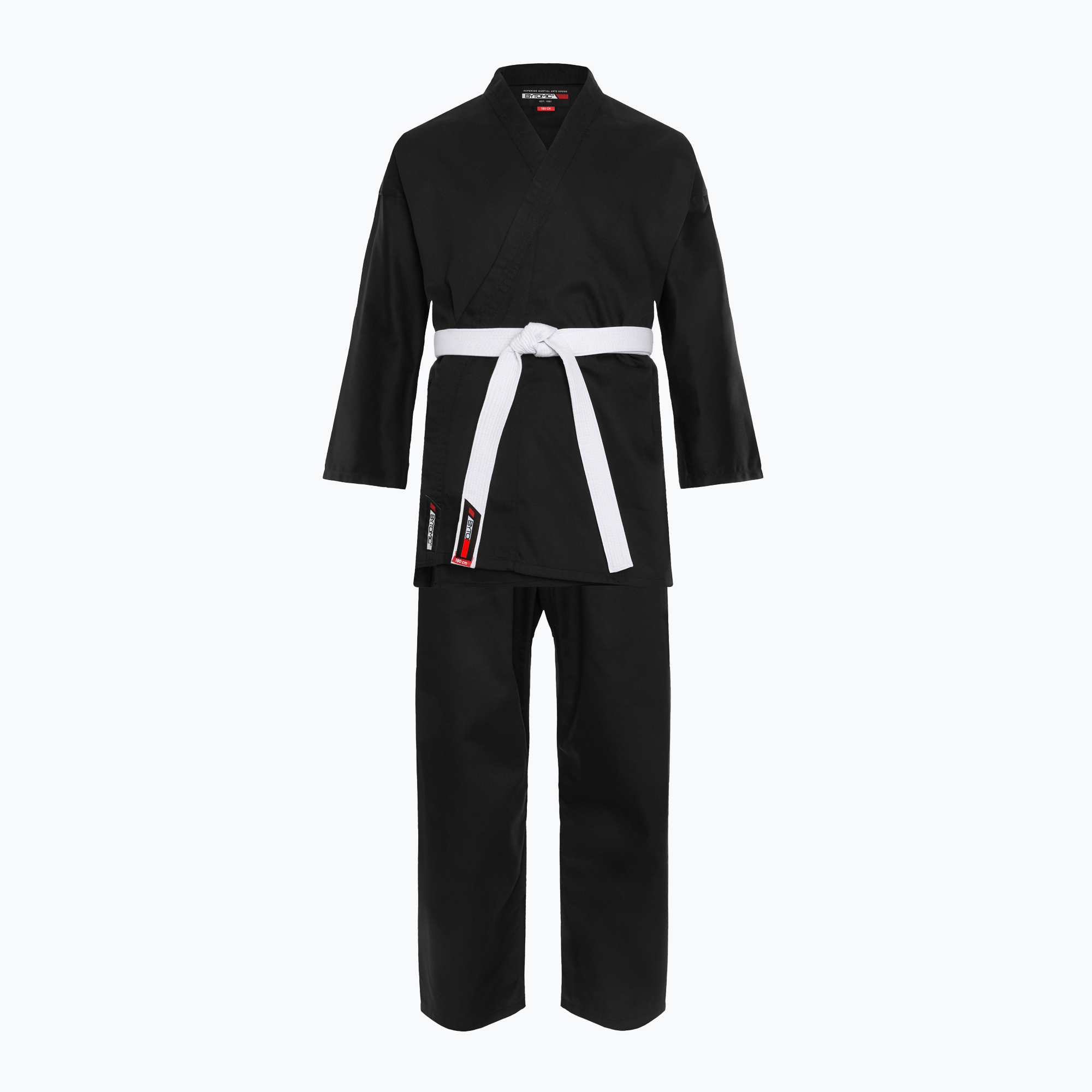 Kimono s páskem Bytomic Red Label 7oz Lightweight Karate Uniform black (Red Label 7oz Lightweight Karate Uniform BYT-0099BK)