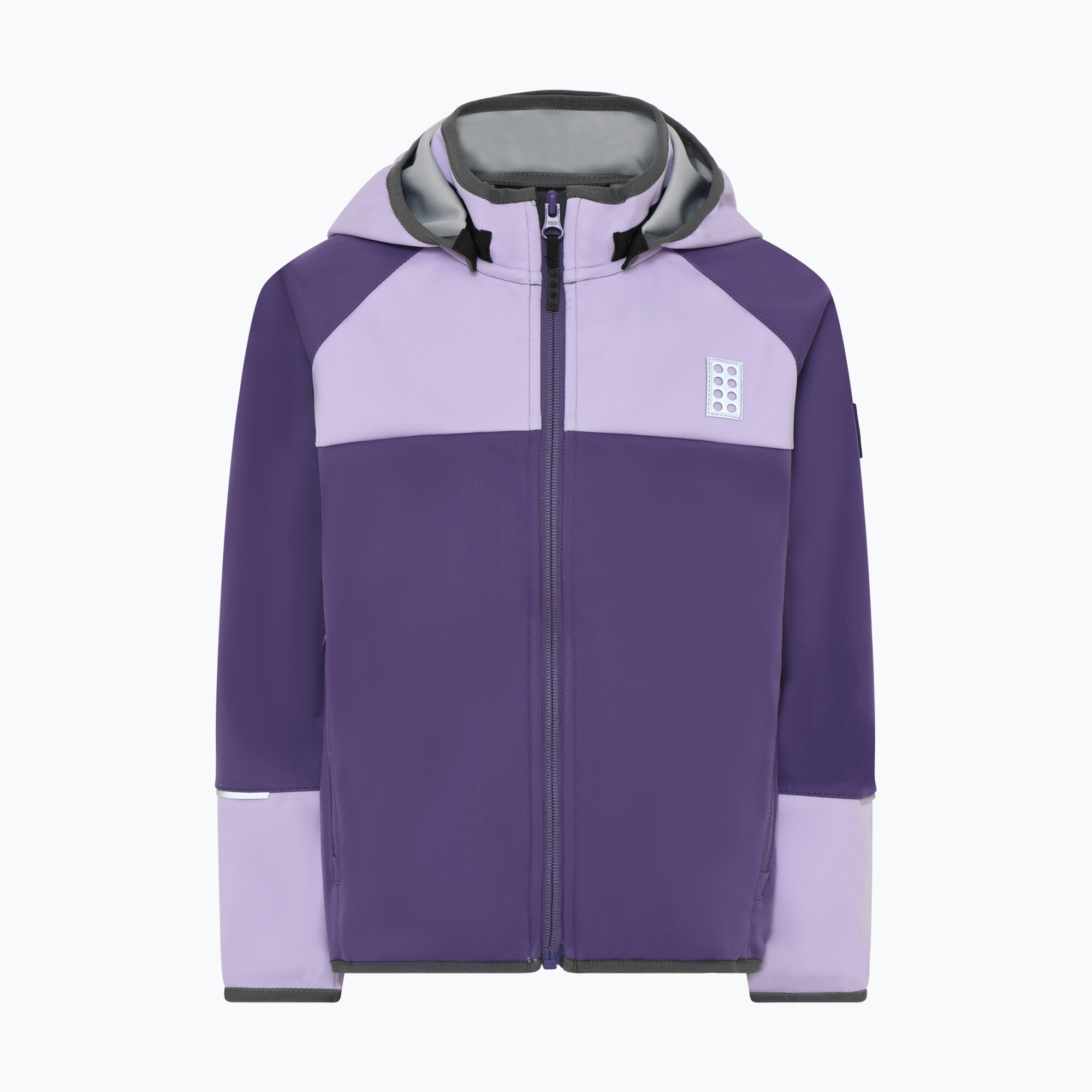 Dětská softshell bunda LEGO Lwstorm 202 fialová 11010616