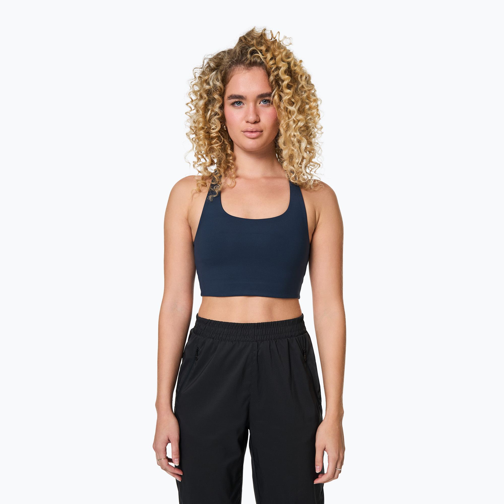 Fitness podprsenka Girlfriend Collective Paloma midnight (Paloma 1002-TC)