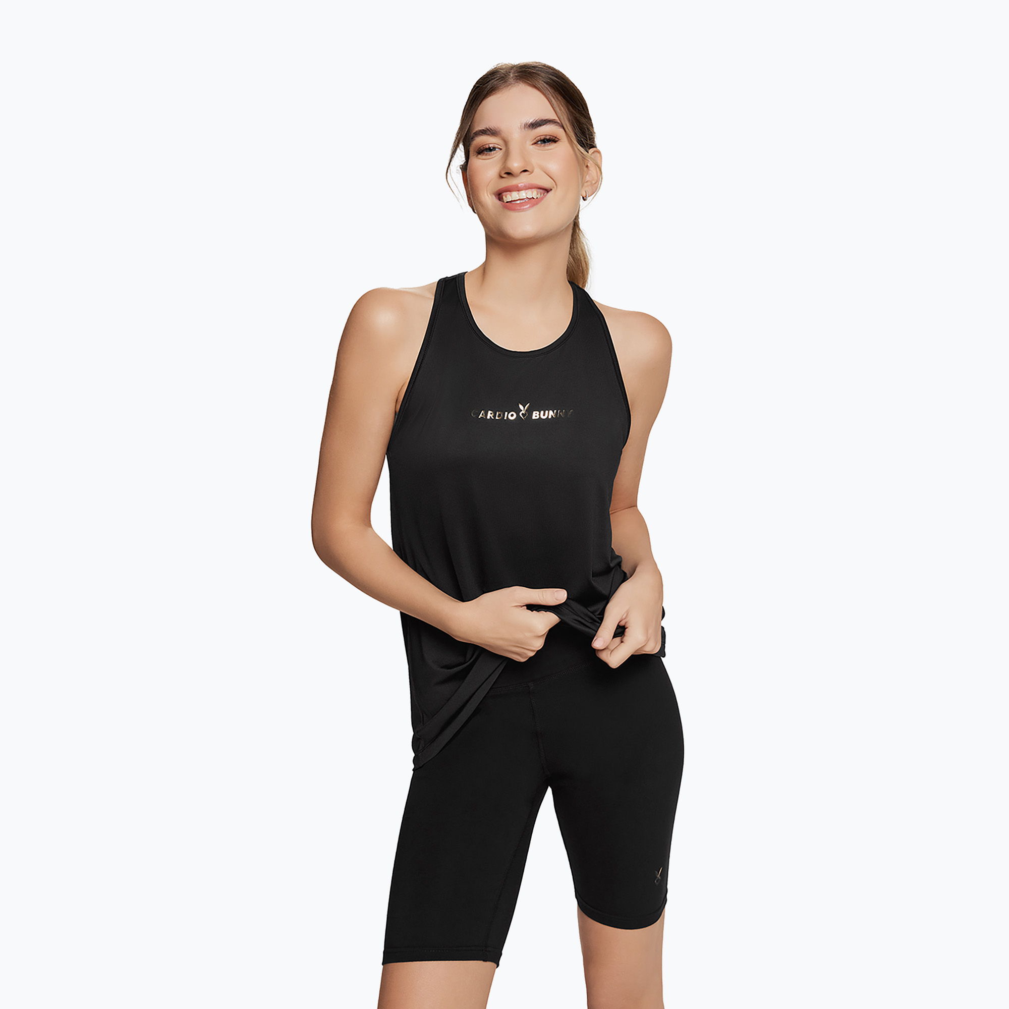 Dámské tréninkové tílko Cardio Bunny Heat black (Heat CB-H24-105C)