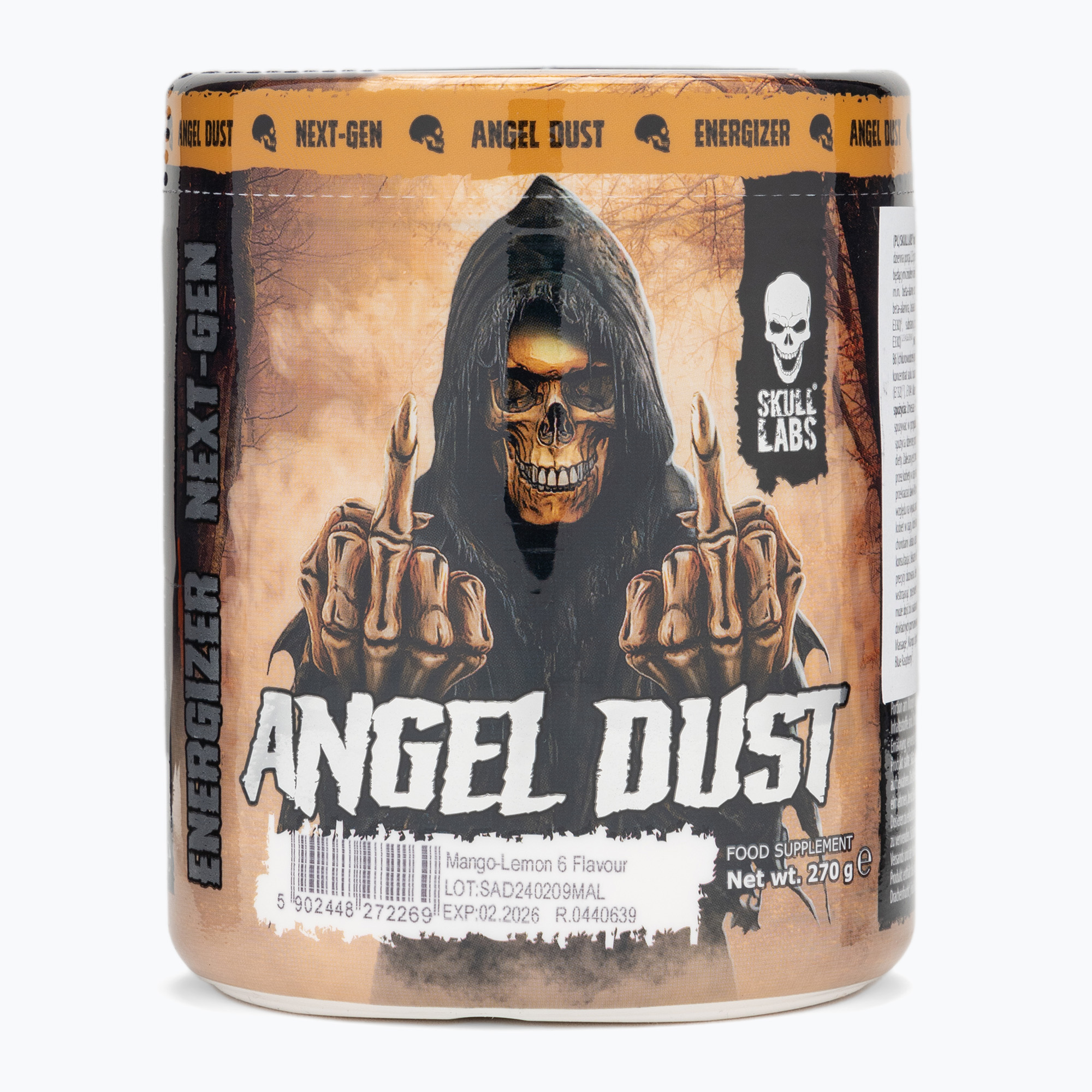 Fitness Authority Skull Labs Ange Dust 270 g mango/lemon (Skull Labs Ange Dust SL-SLP000160R1.1)