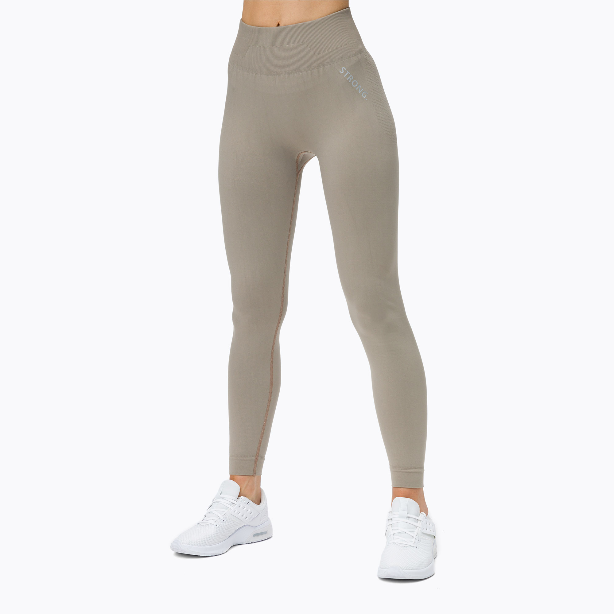 Dámské bezešvé legíny STRONG POINT Shape & Comfort Push Up béžové 1139 (Shape & Comfort Push Up 1139)