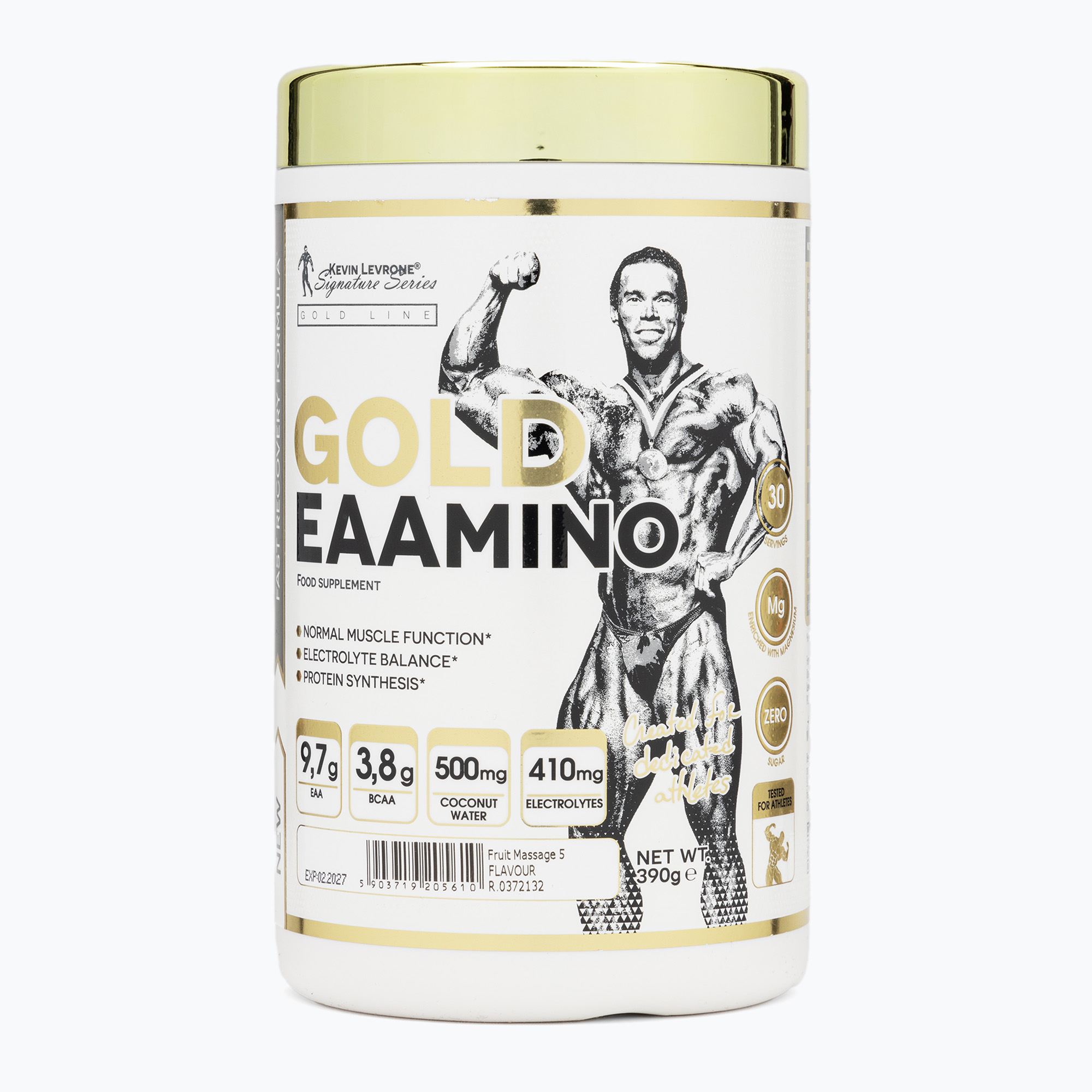 Aminokyseliny Fitness Authority Levrone Gold EAAmino 390 g fruit massage (Levrone Gold EAAmino KL-KLP000835R1.1)