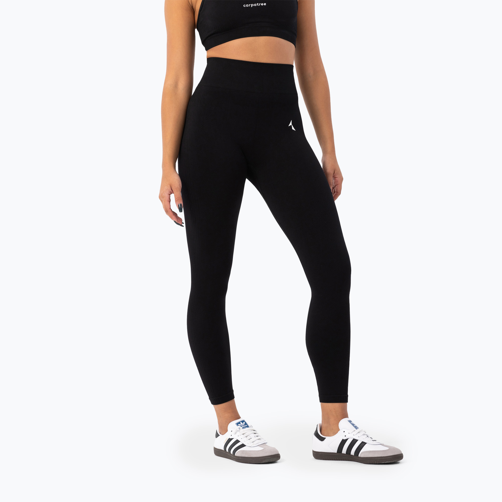 Dámské tréninkové legíny Carpatree Blaze Seamless black (Blaze Seamless CP-LG-BSS-DOB)