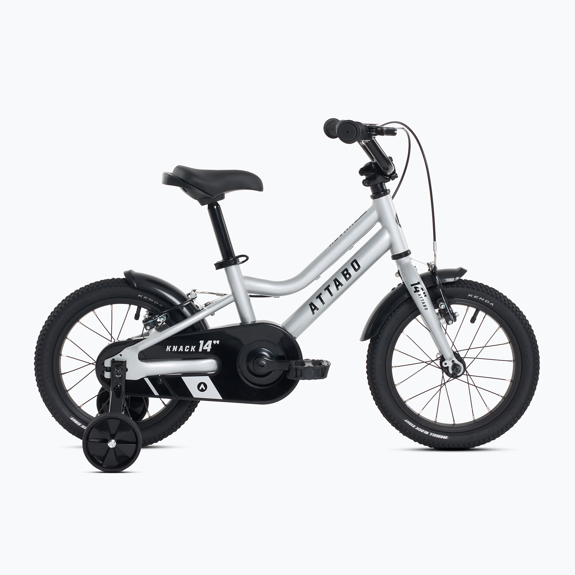 Dětské kolo ATTABO KNACK 14" silver (KNACK 14" ATB-B5I058-SV)