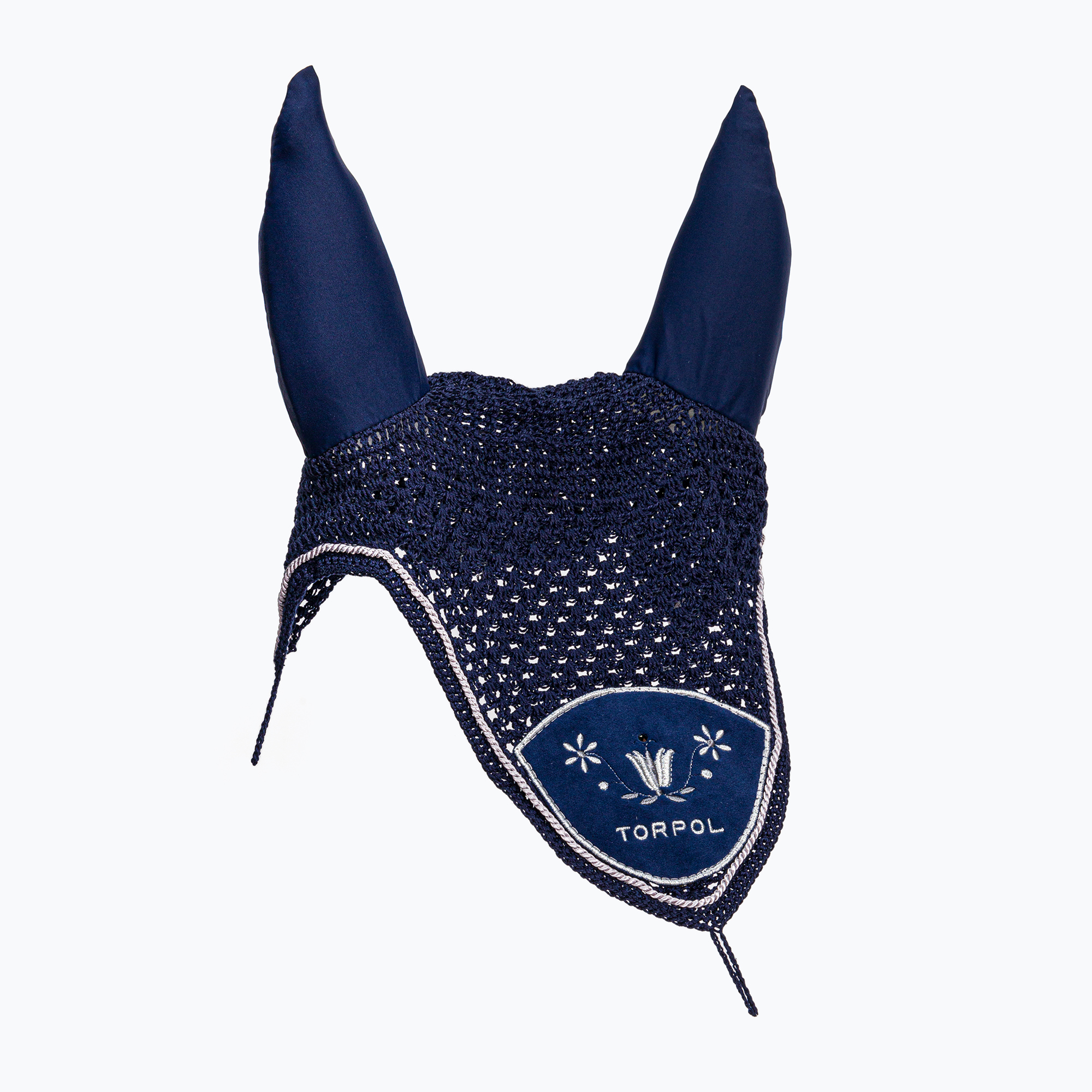 Chrániče sluchu pro koně TORPOL Diamond navy blue 3942-E-20-01-D (Diamond 3942-E-20-01-D)