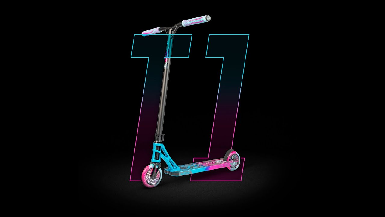 Freestyle koloběžka MGP MGX T1 Team stříbrná 23397