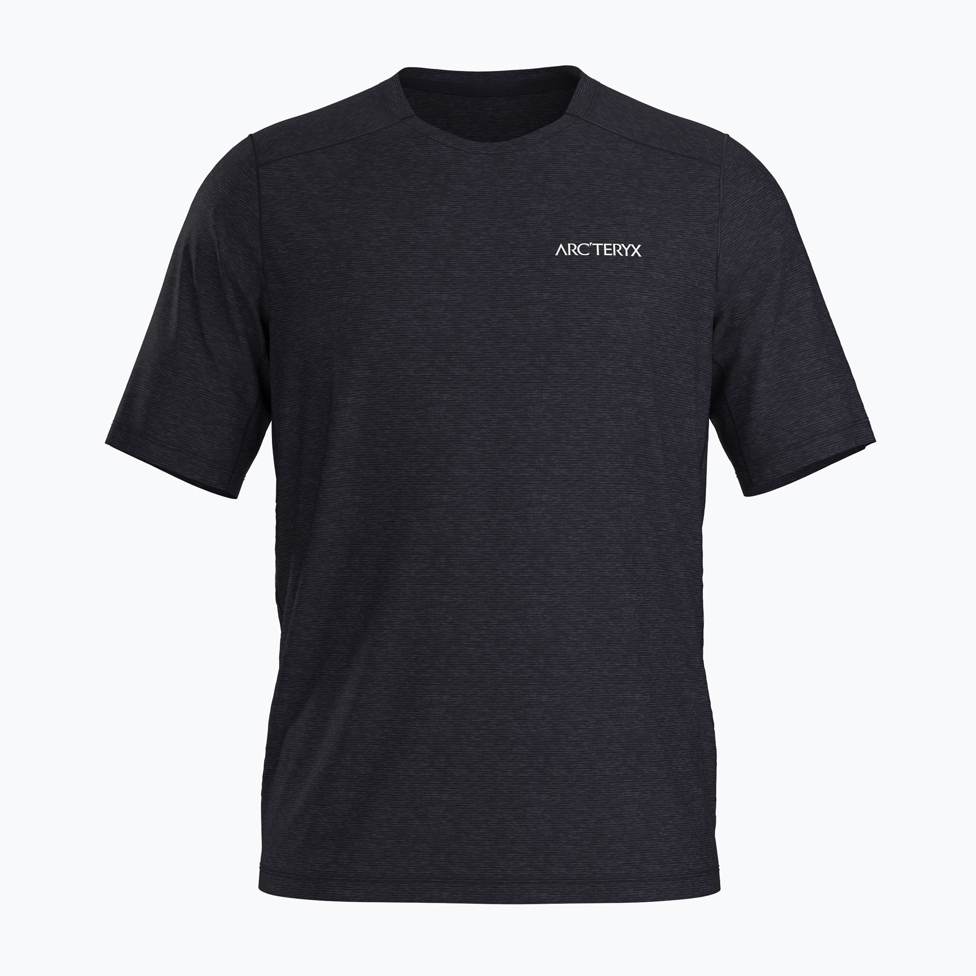 Pánské trekové tričko Arc'teryx Cormac Arc'bird Logo black heather