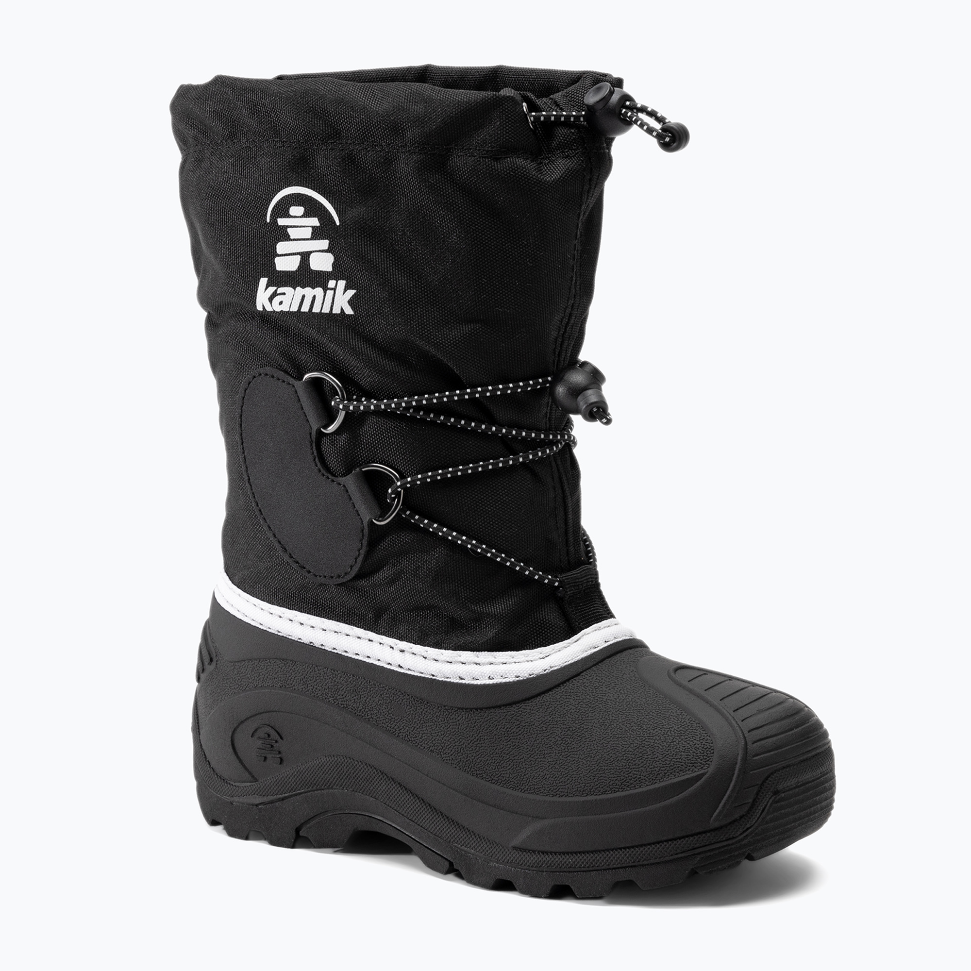 Chlapecké trekové boty Kamik Southpole4 black/white (Southpole4 NK4727)