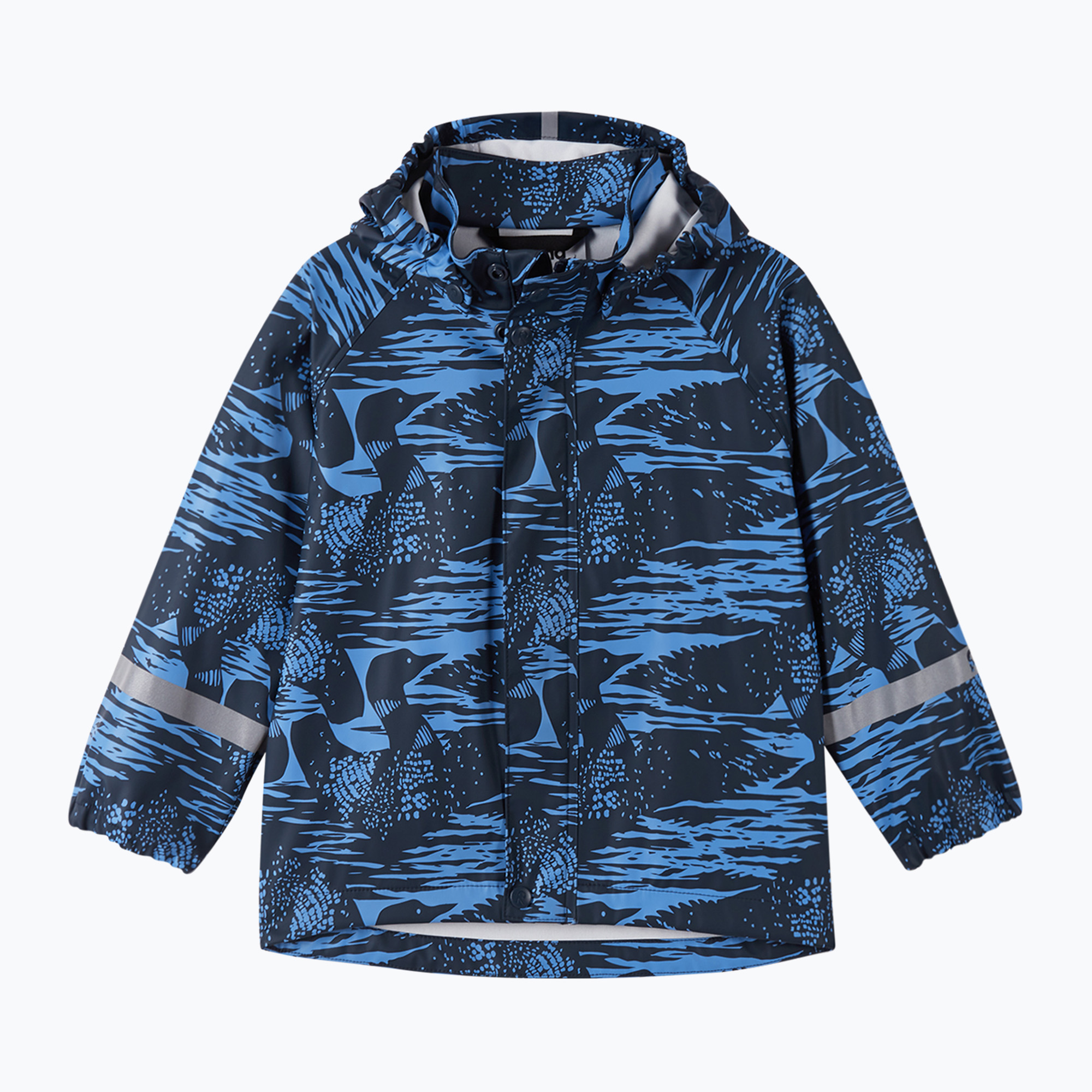Dětská bunda do deště  Reima Vesi denim blue 6553 (Vesi 5100025A-6553)