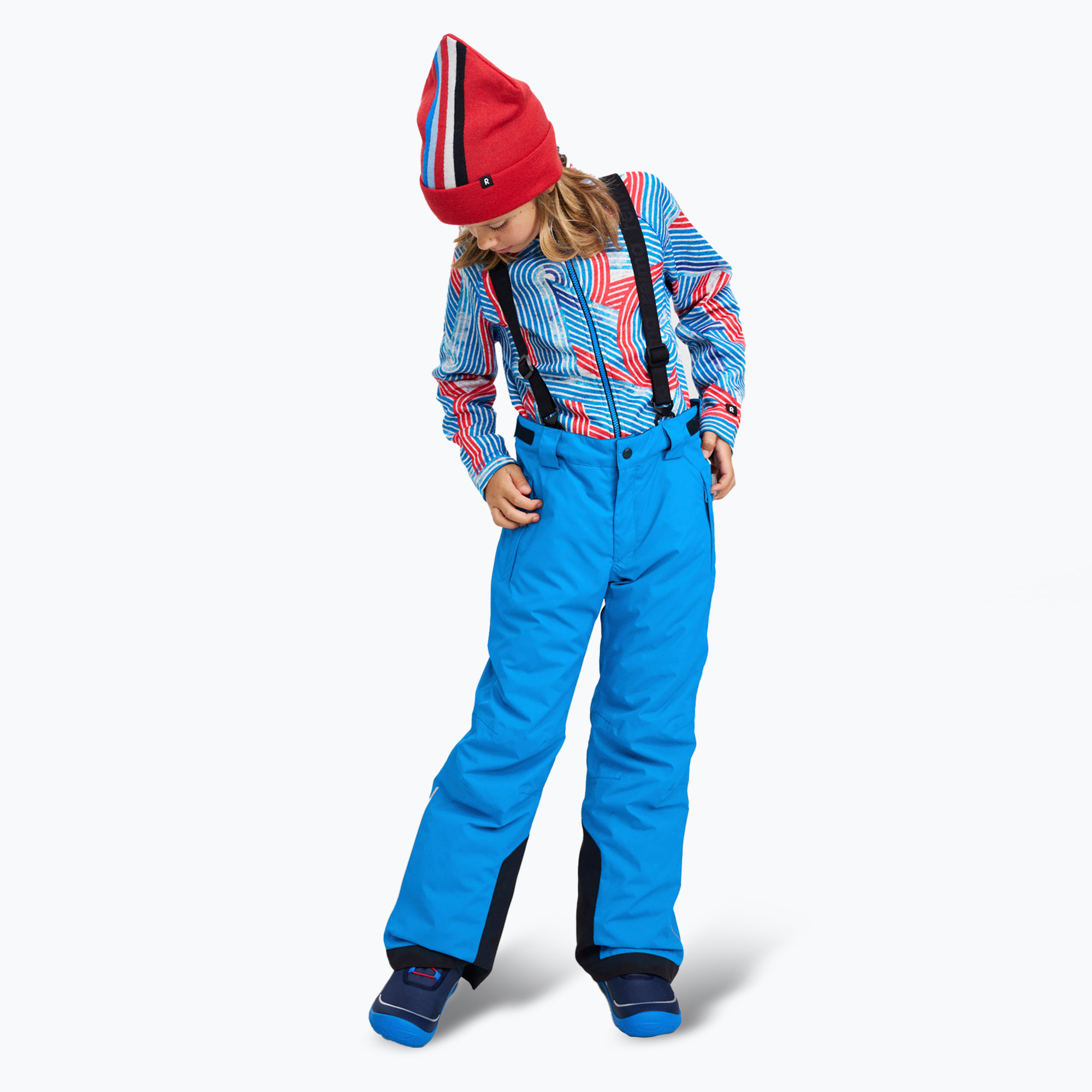 Dětské lyžařské kalhoty Reima Wingon bright blue (Wingon 5100052A-6590)