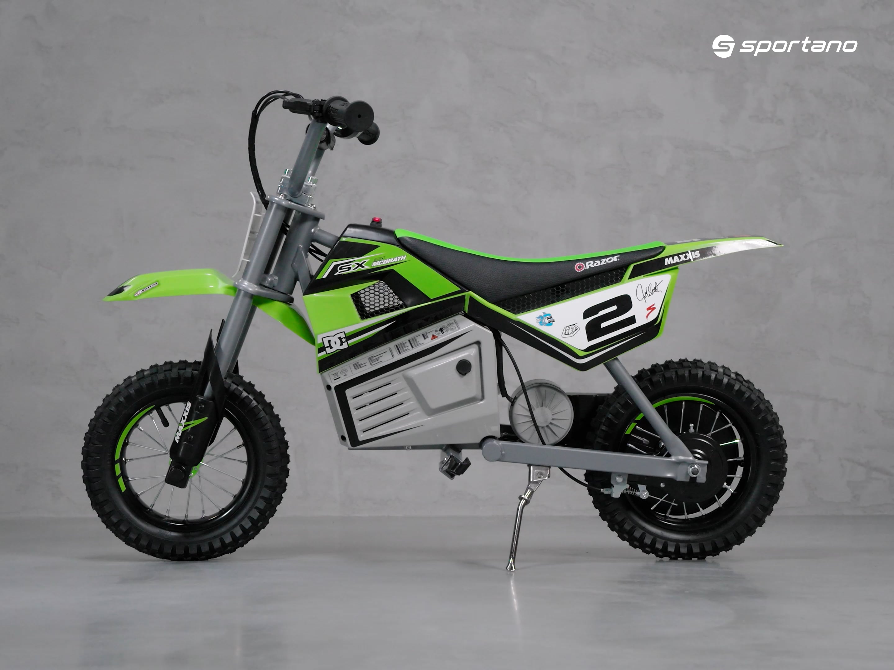 Dětská motorka zelená Razor Sx350 Dirt 15173834