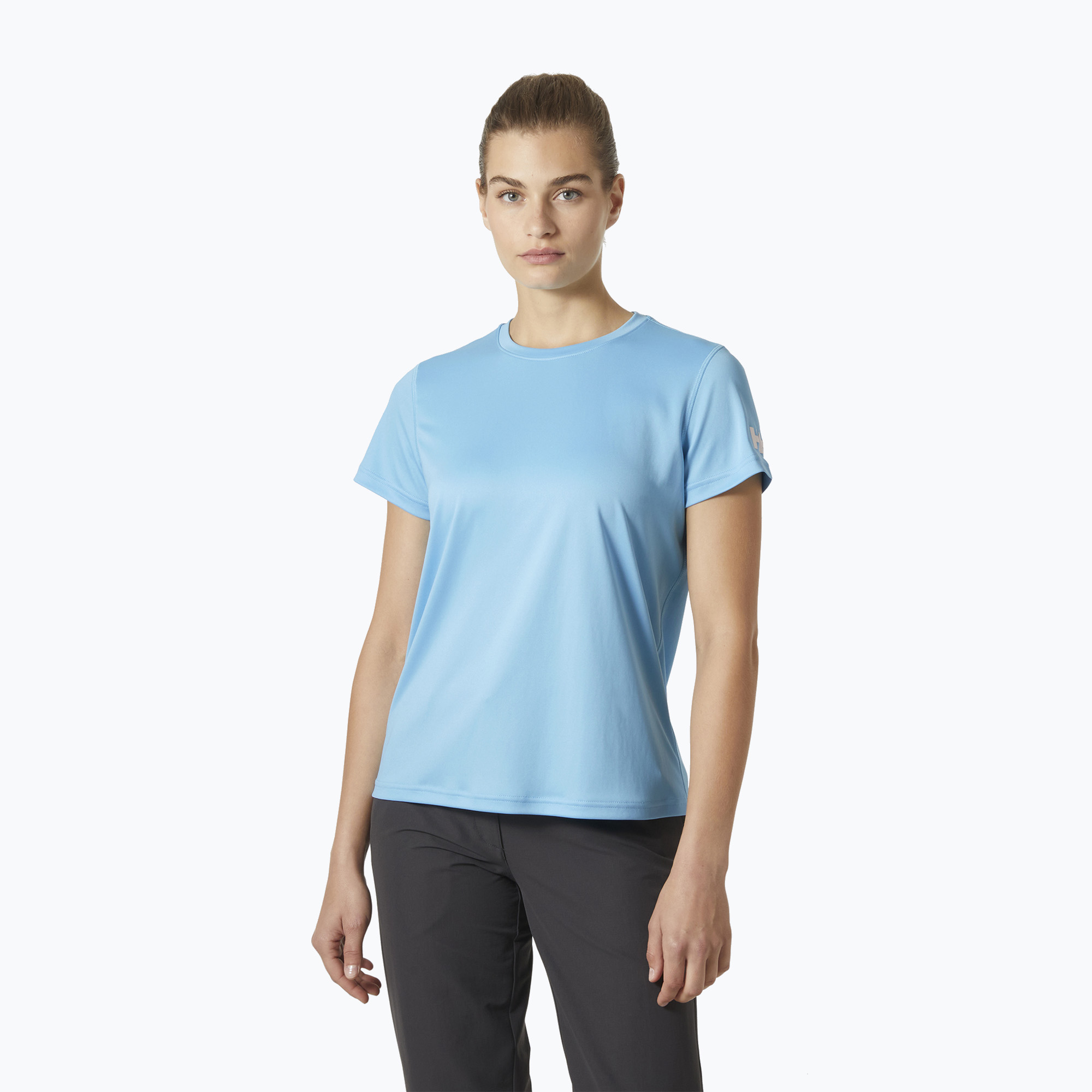 Dámské tričko Helly Hansen  HH Tech 2.0 aqua (HH Tech 2.0 49580_621)
