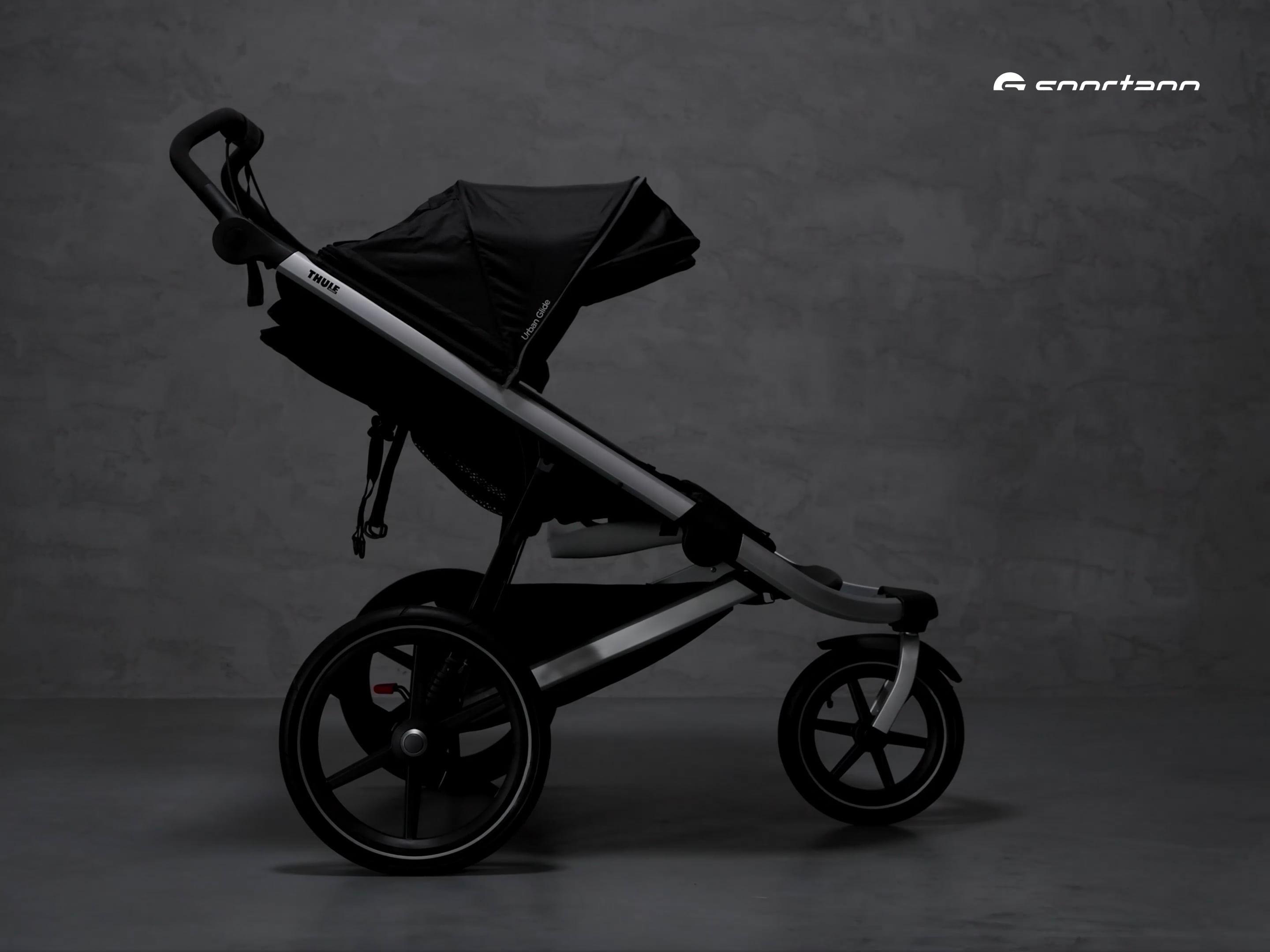 Dvoumístný dětský kočárek na běhání Thule Urban Glide 2 černý 10101951