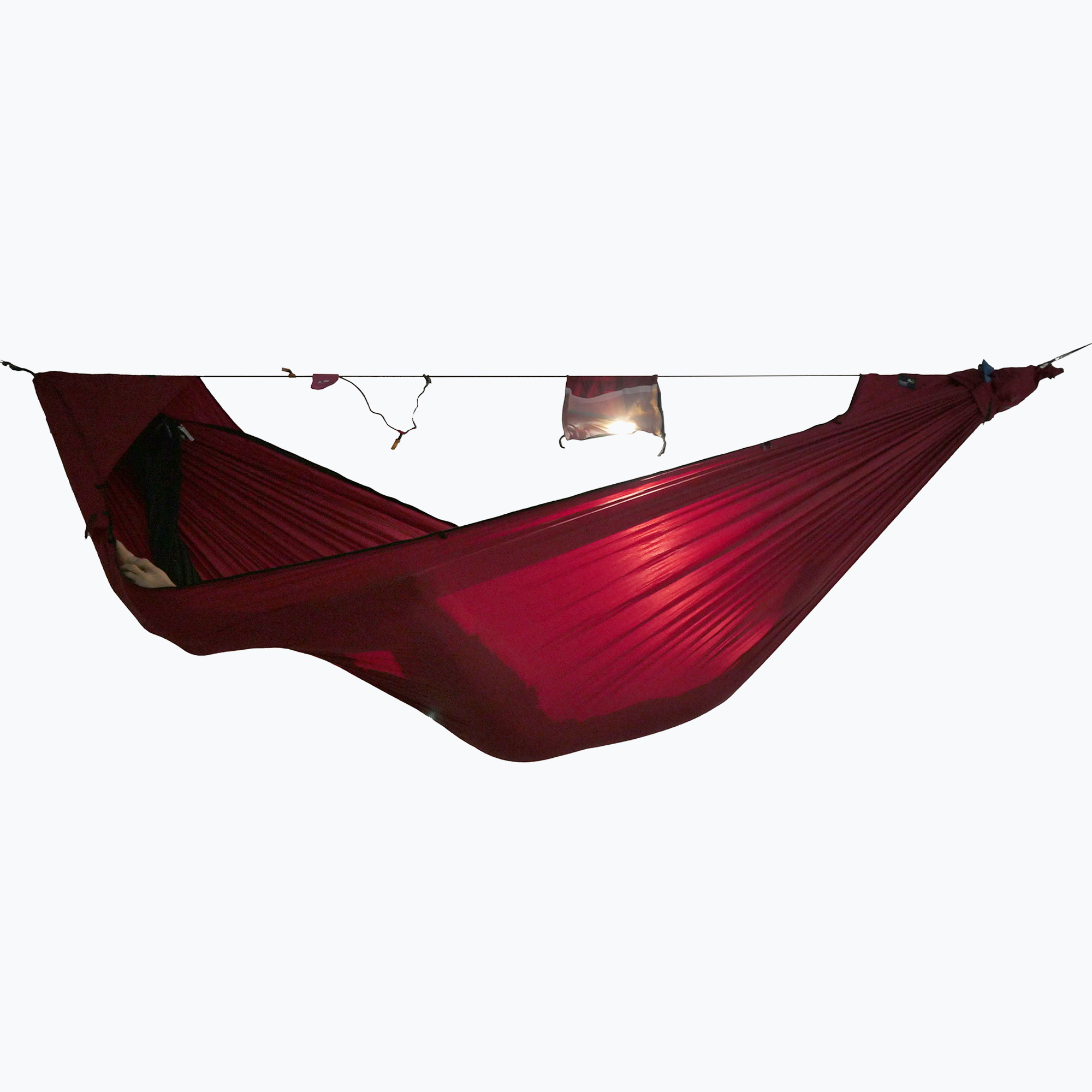 Turistická hamaka Ticket To The Moon Pro burgundy (Pro TMPRO3407)