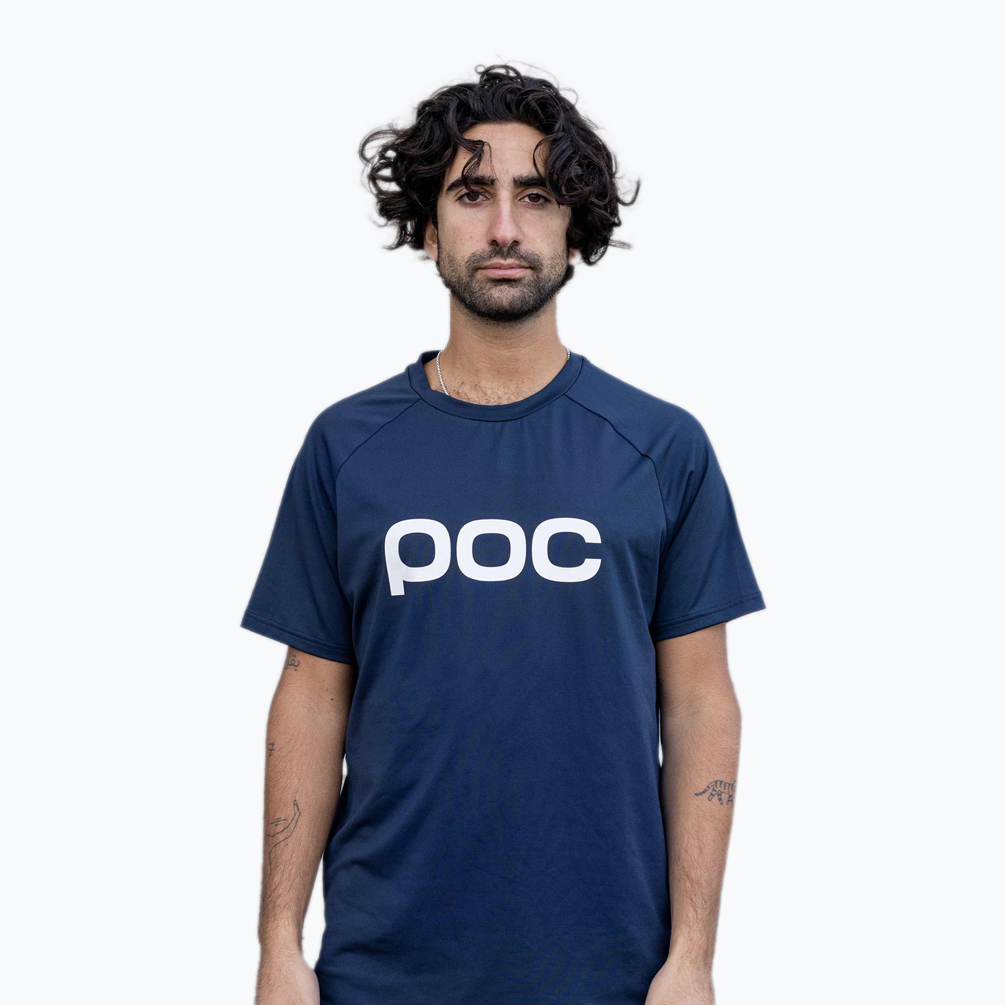 Pánský cyklistický dres POC Reform Enduro Tee turmaline navy (Reform Enduro Tee 52905)