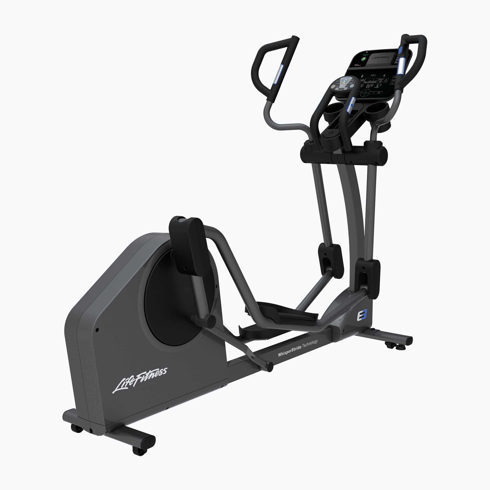 Life Fitness E3 Track šedá E3-XX03-0105_HC-000X-0105