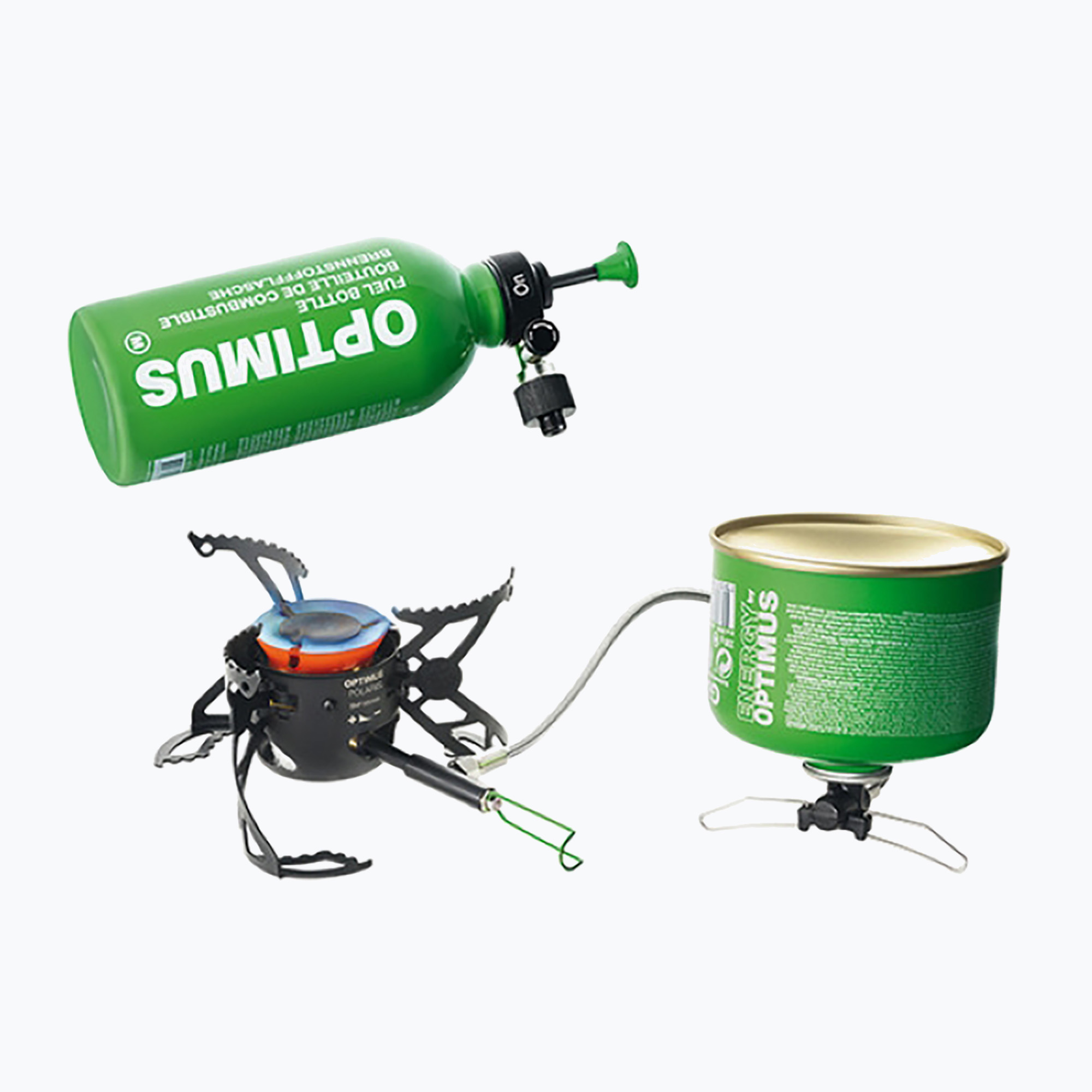 Kempingový vařič Optimus Polaris Optifuel zelená 8019229