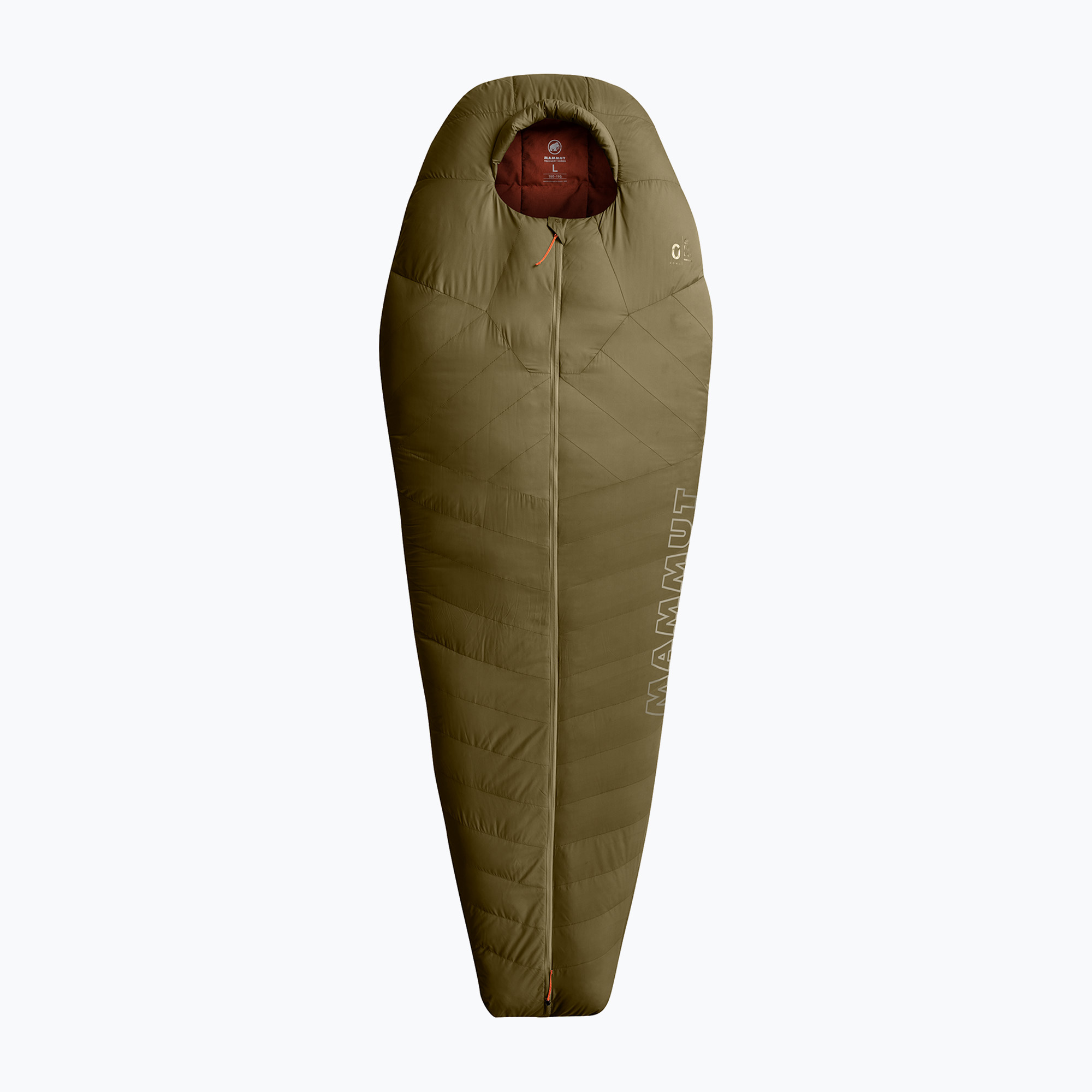 Spací pytel Mammut Relax Fiber Bag 0C olive (Relax Fiber Bag 0C 2410-02640-4072)