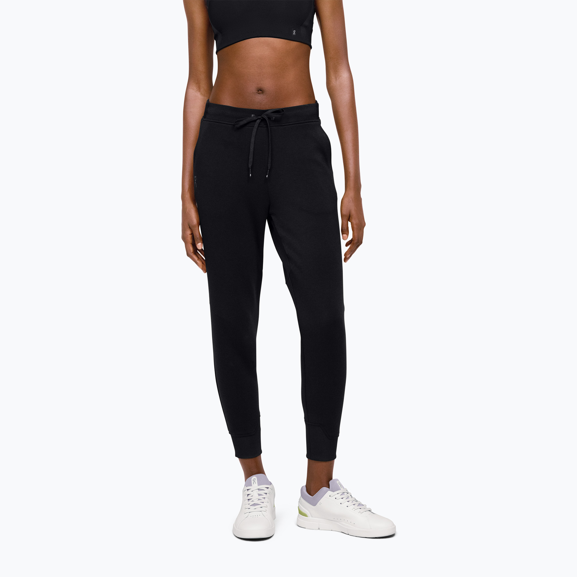 Dámské sportovní  kalhoty On Running Sweat black (Sweat 1WE11970553)