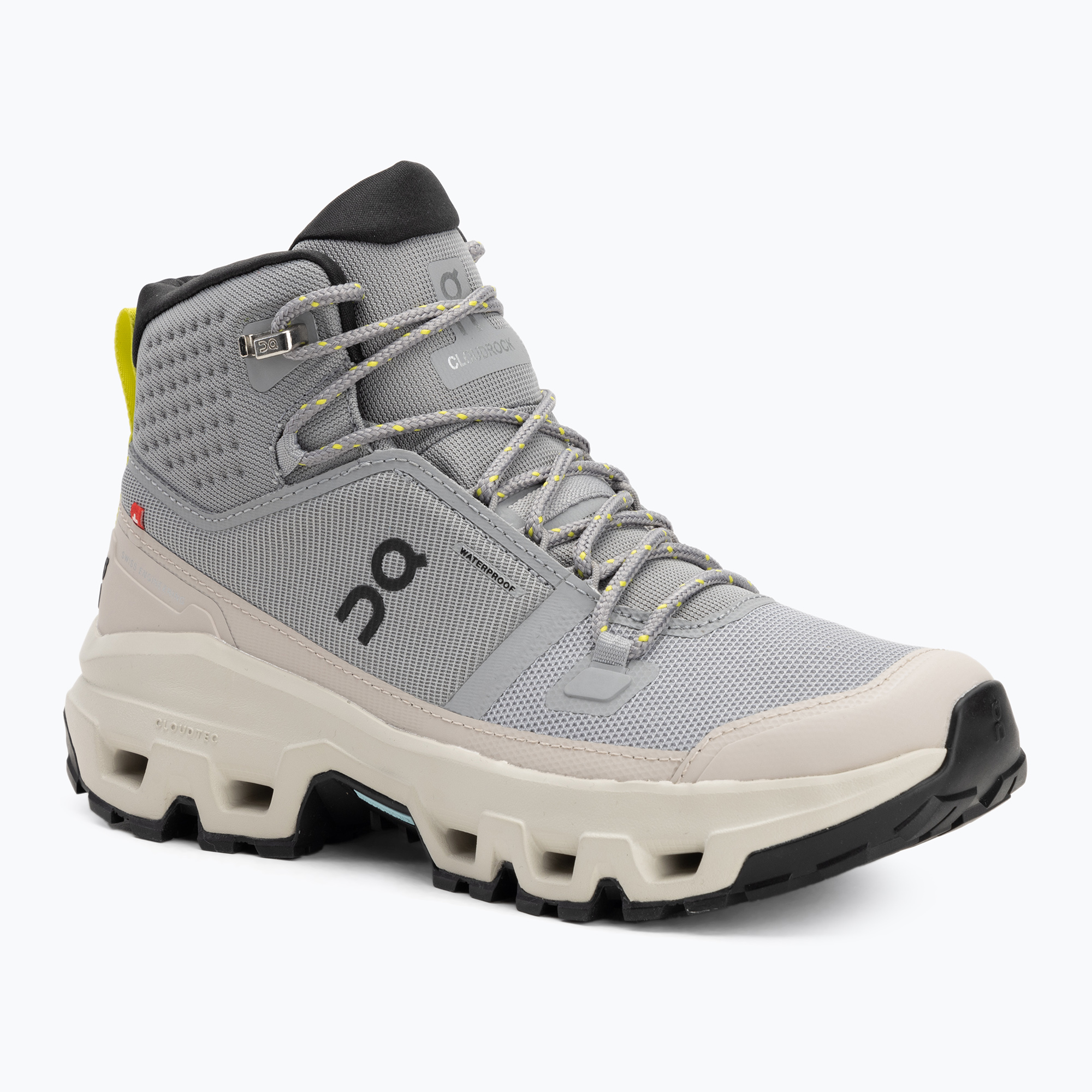 Dámské boty On Running Cloudrock Mid Waterproof alloy/ice (Cloudrock Mid Waterproof 3WF10133317)
