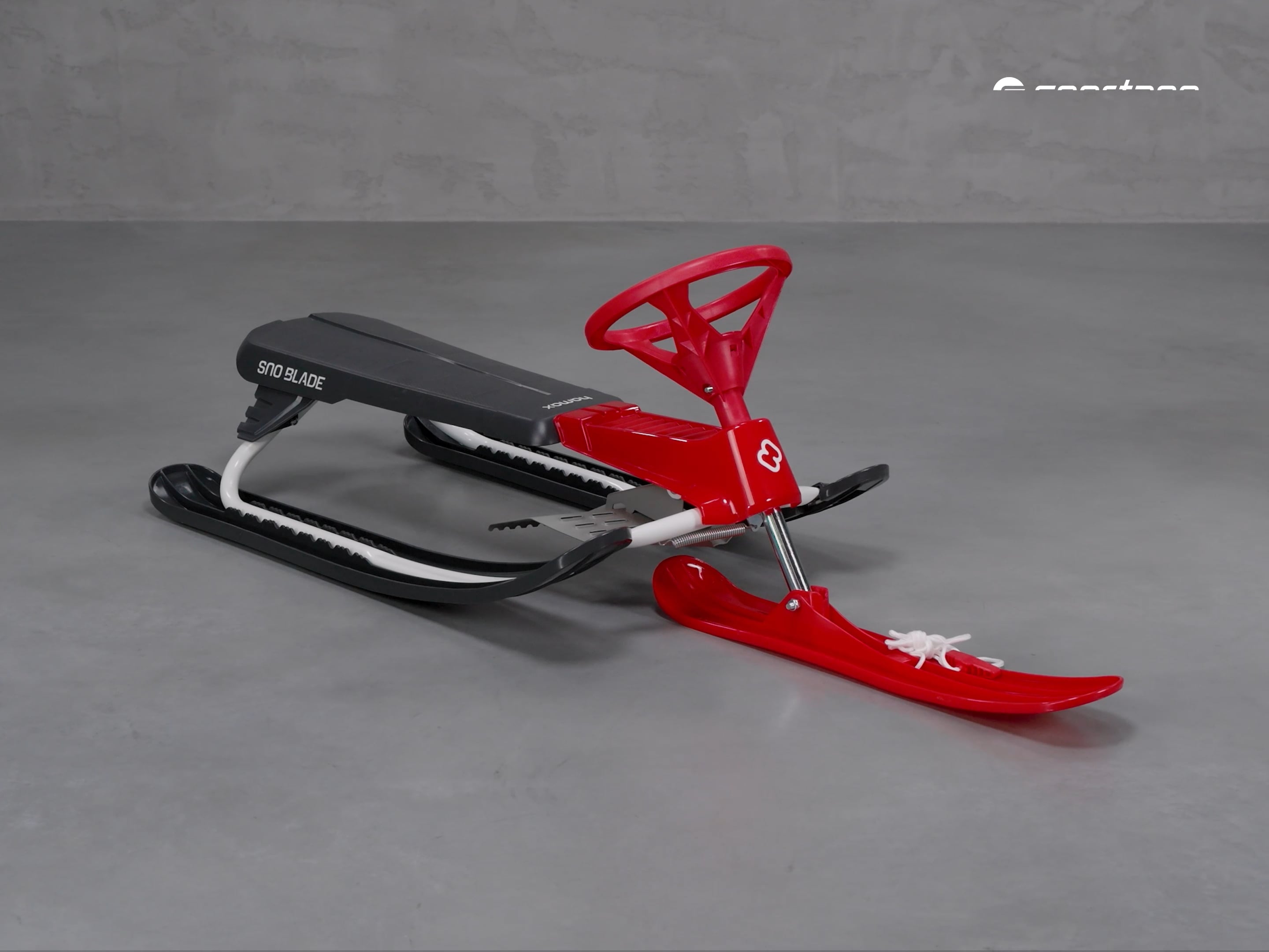 Dětské skiboby Hamax Sno Blade červené 505902