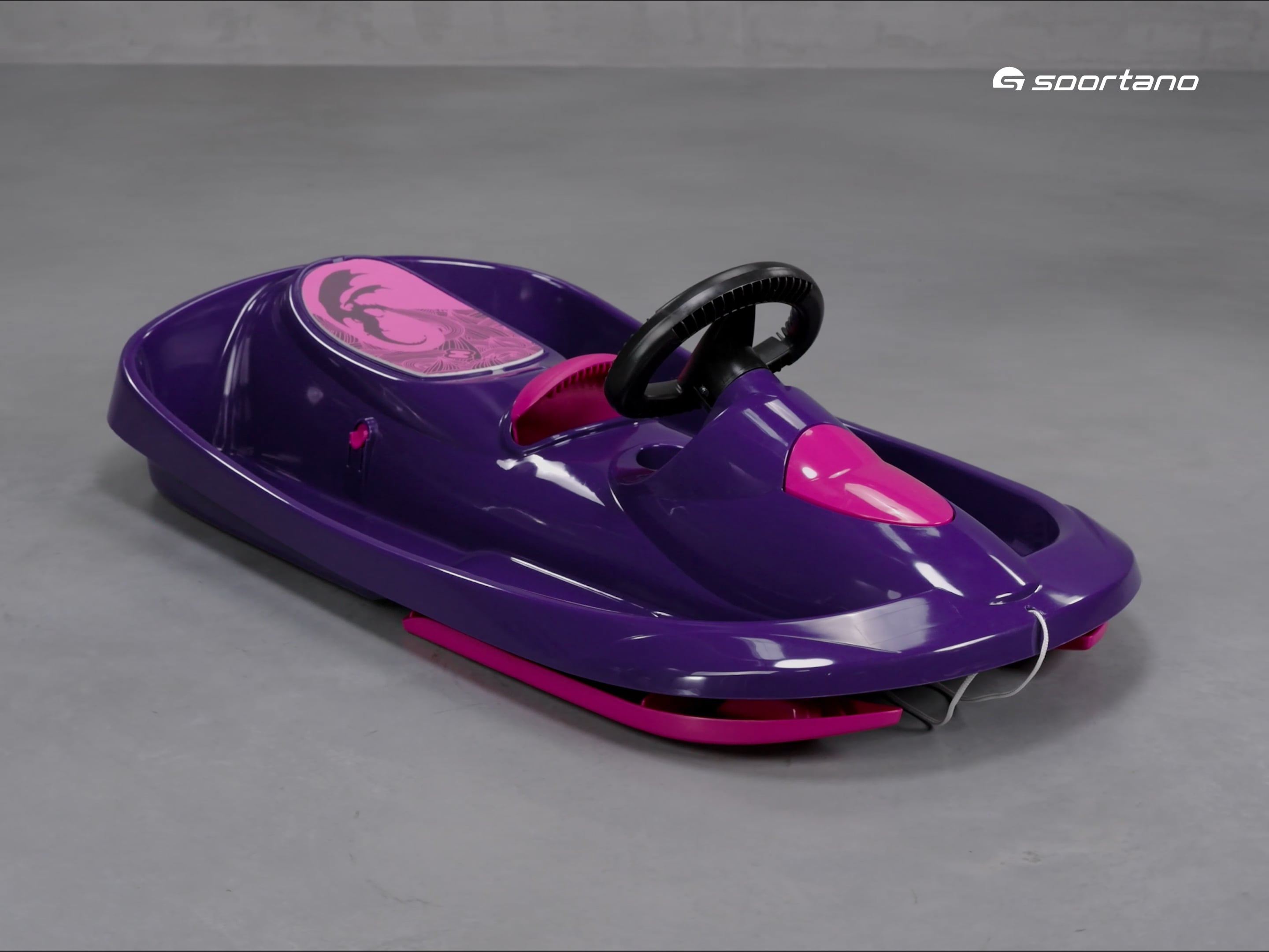 Dětské skiboby Hamax Sno Dragon fialové 503440