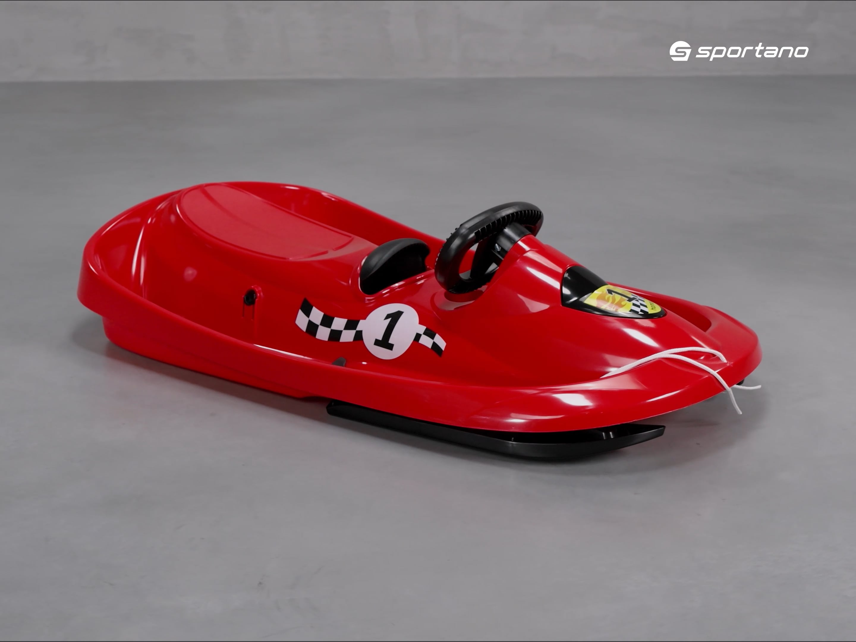 Dětské skiboby Hamax Sno Formel červené 503431