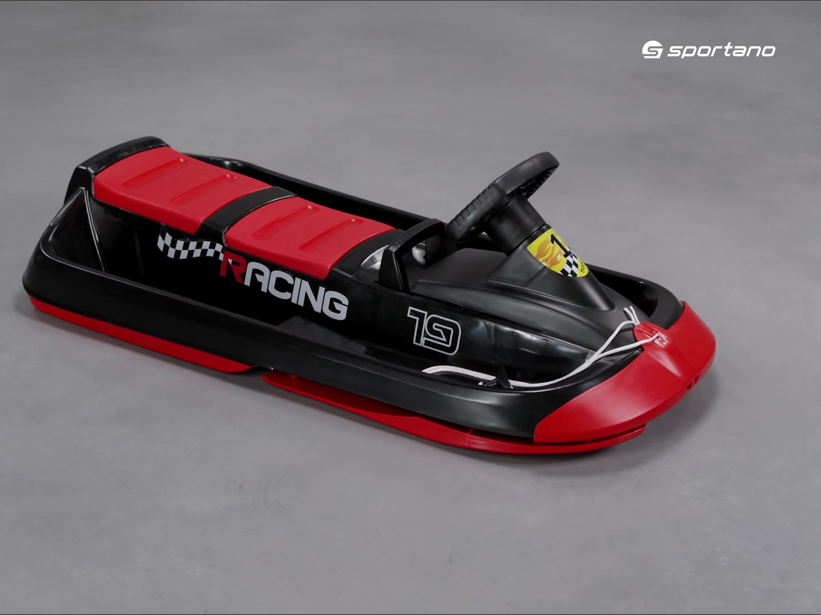 Dětské skiboby Hamax Sno Racing červené 505524