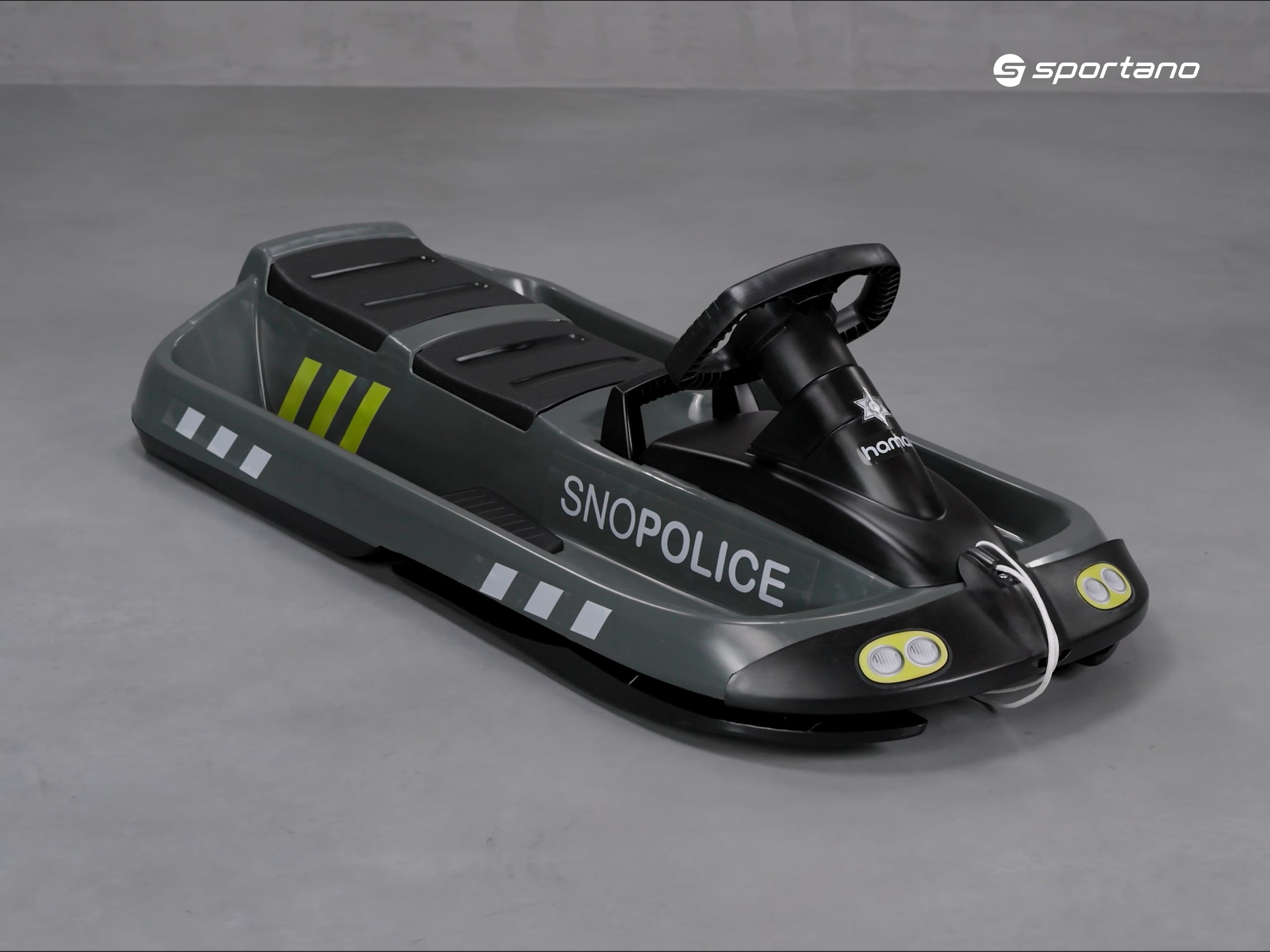 Dětské skiboby Hamax Sno Police šedé 505521