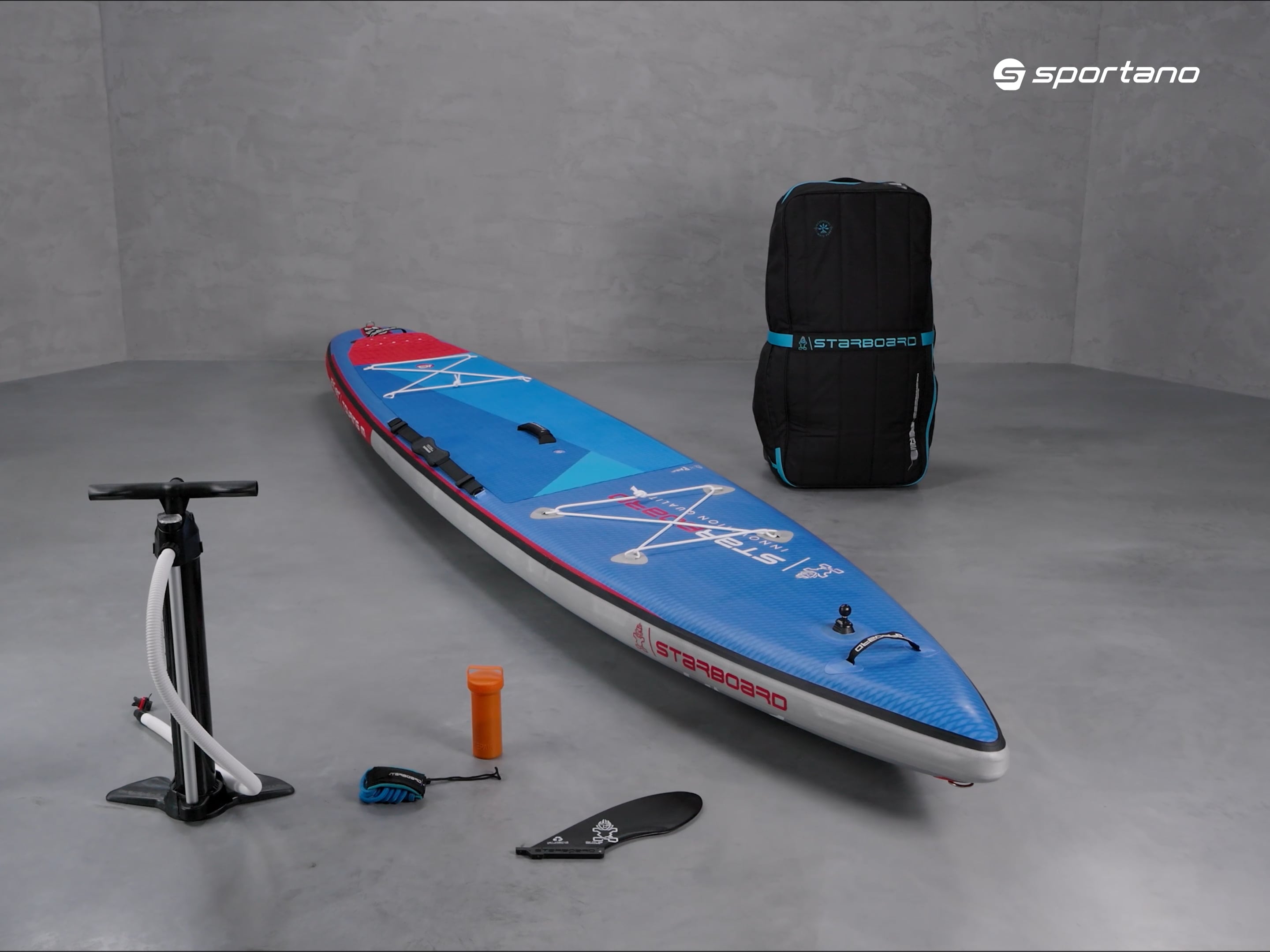 SUP STARBOARD Touring M 12'6' modrý 1000021137
