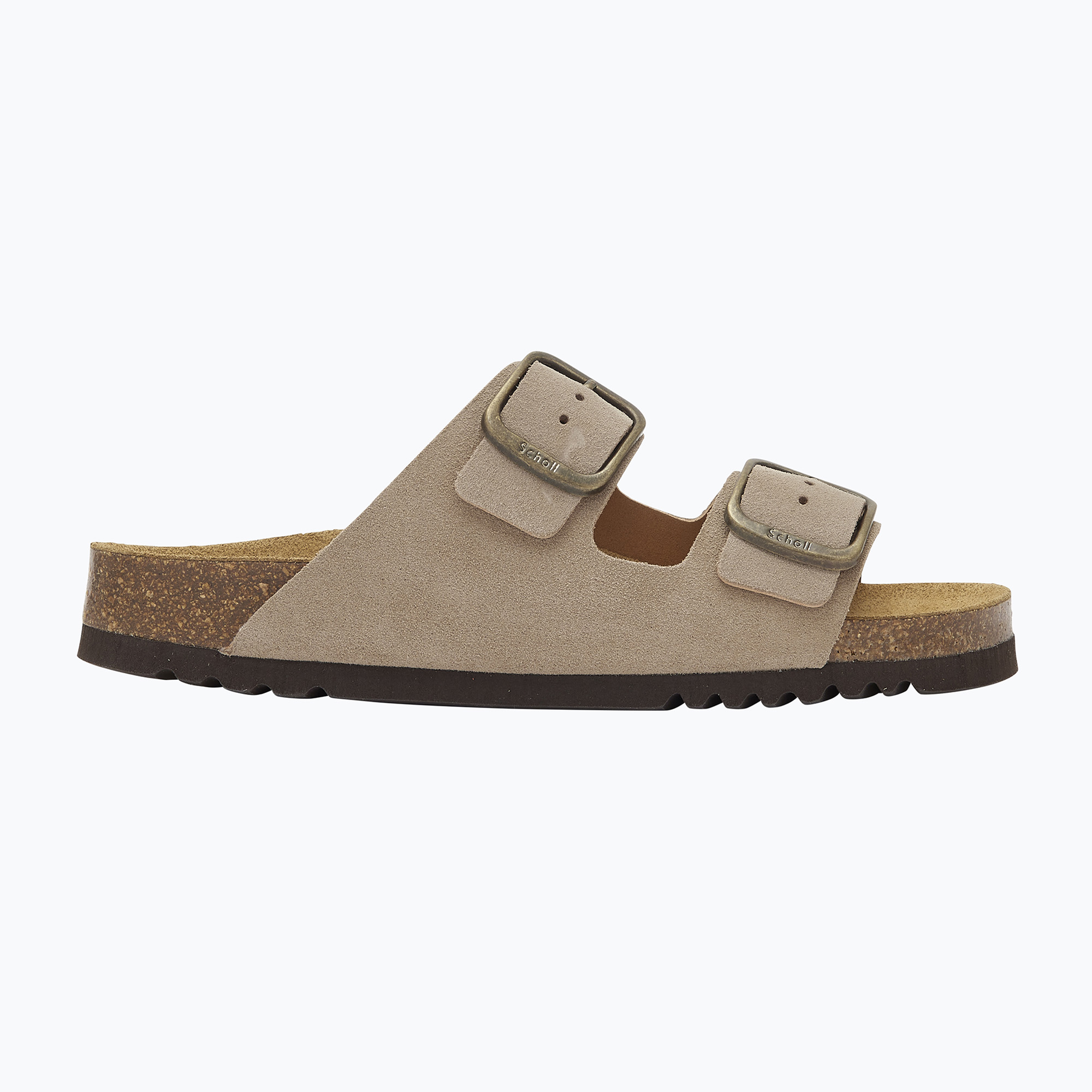 Dámské nazouváky Scholl Josephine Suede dark beige  (Josephine Suede F321652361)