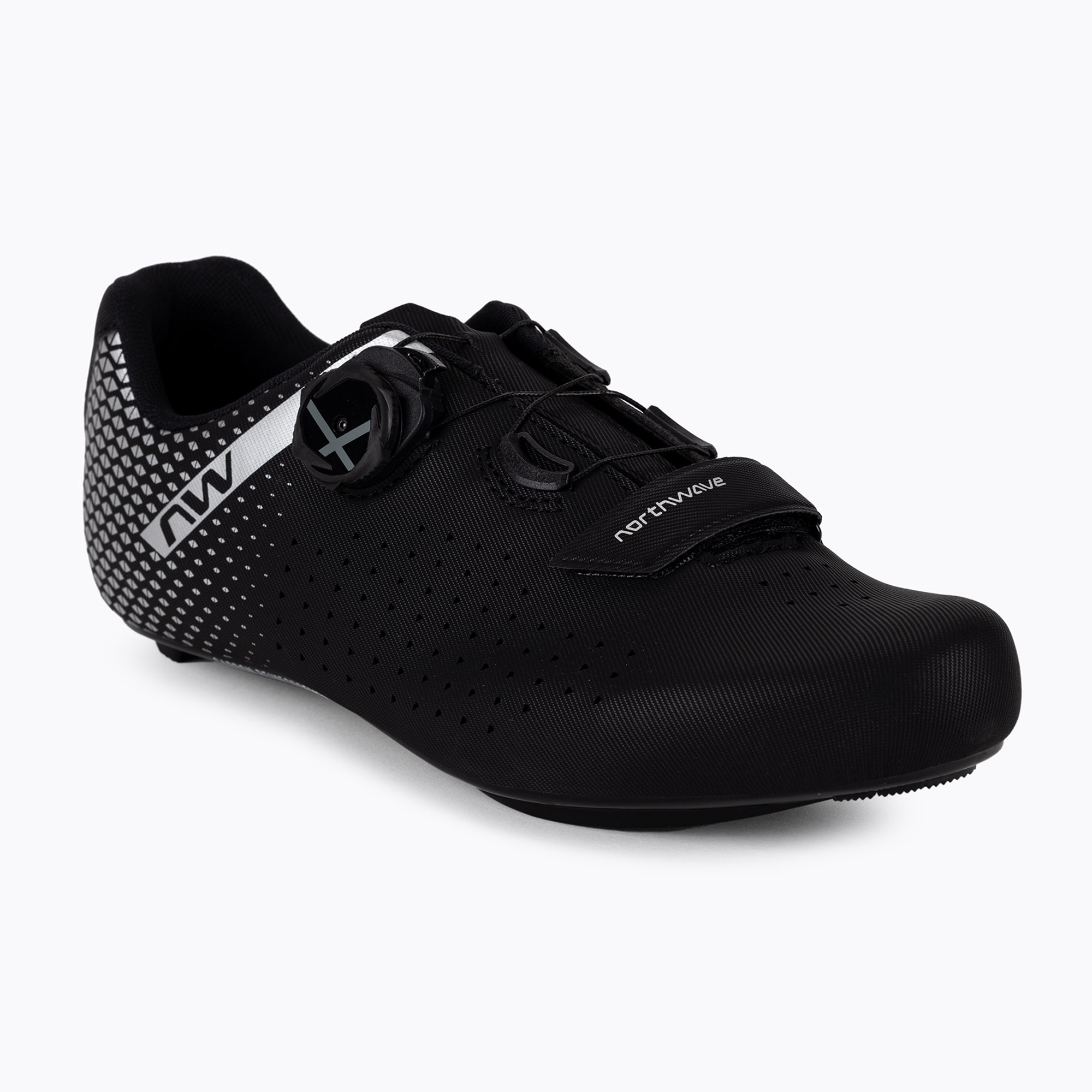 Pánská cyklistická obuv Northwave Core Plus 2 Wide black/grey 80211014