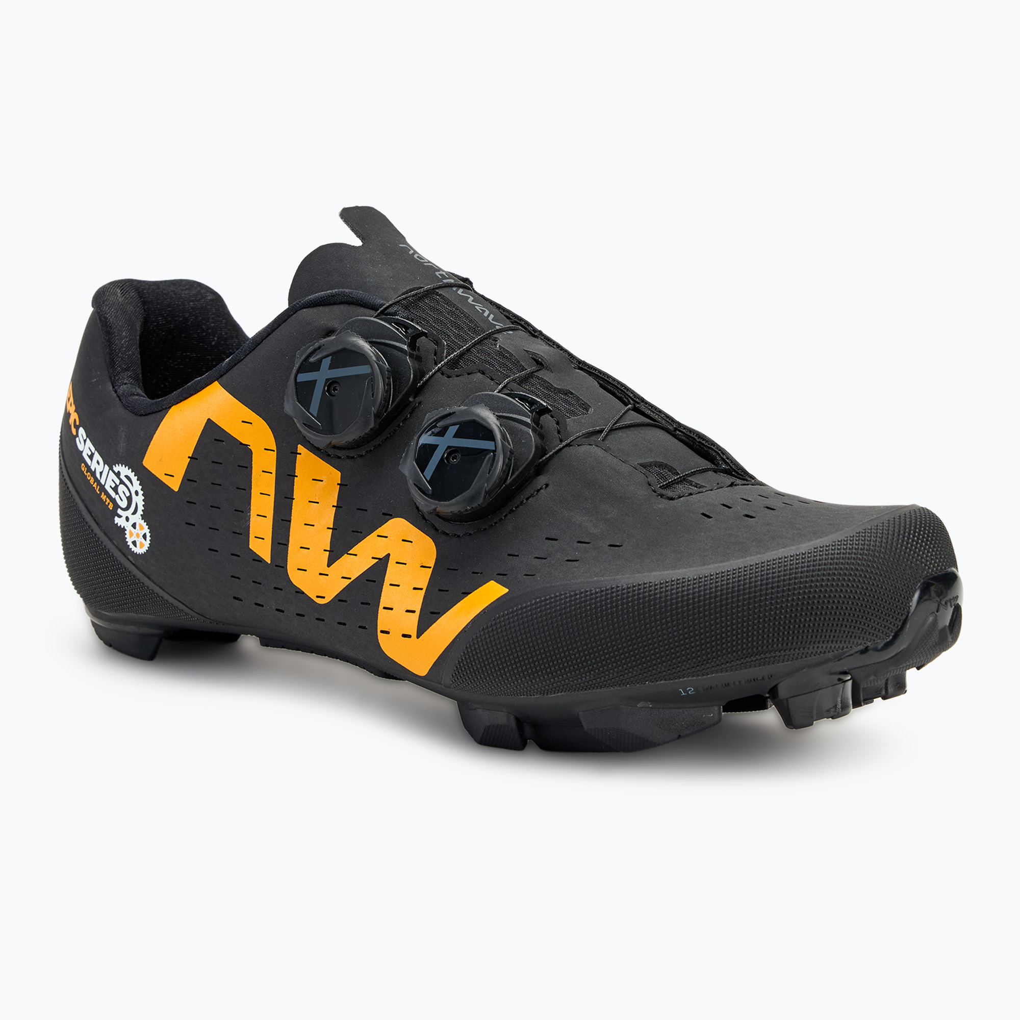 Pánské cyklistické tretry MTB Northwave Rebel 3 Epic Series black/yellow (Rebel 3 Epic Series 80232016)