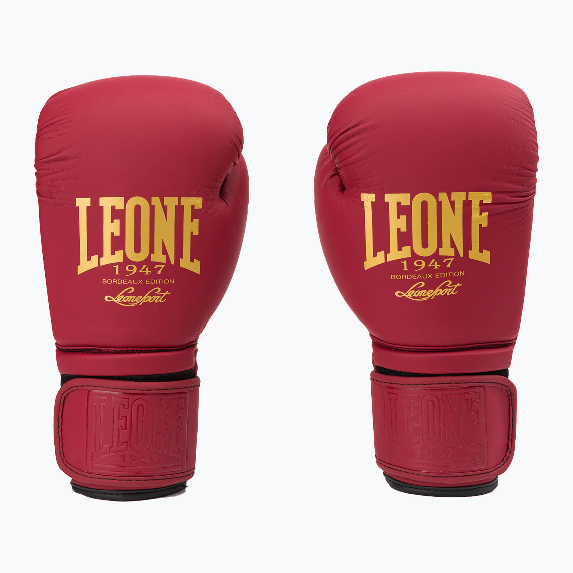 Leone Bordeaux Boxerské rukavice červené GN059X