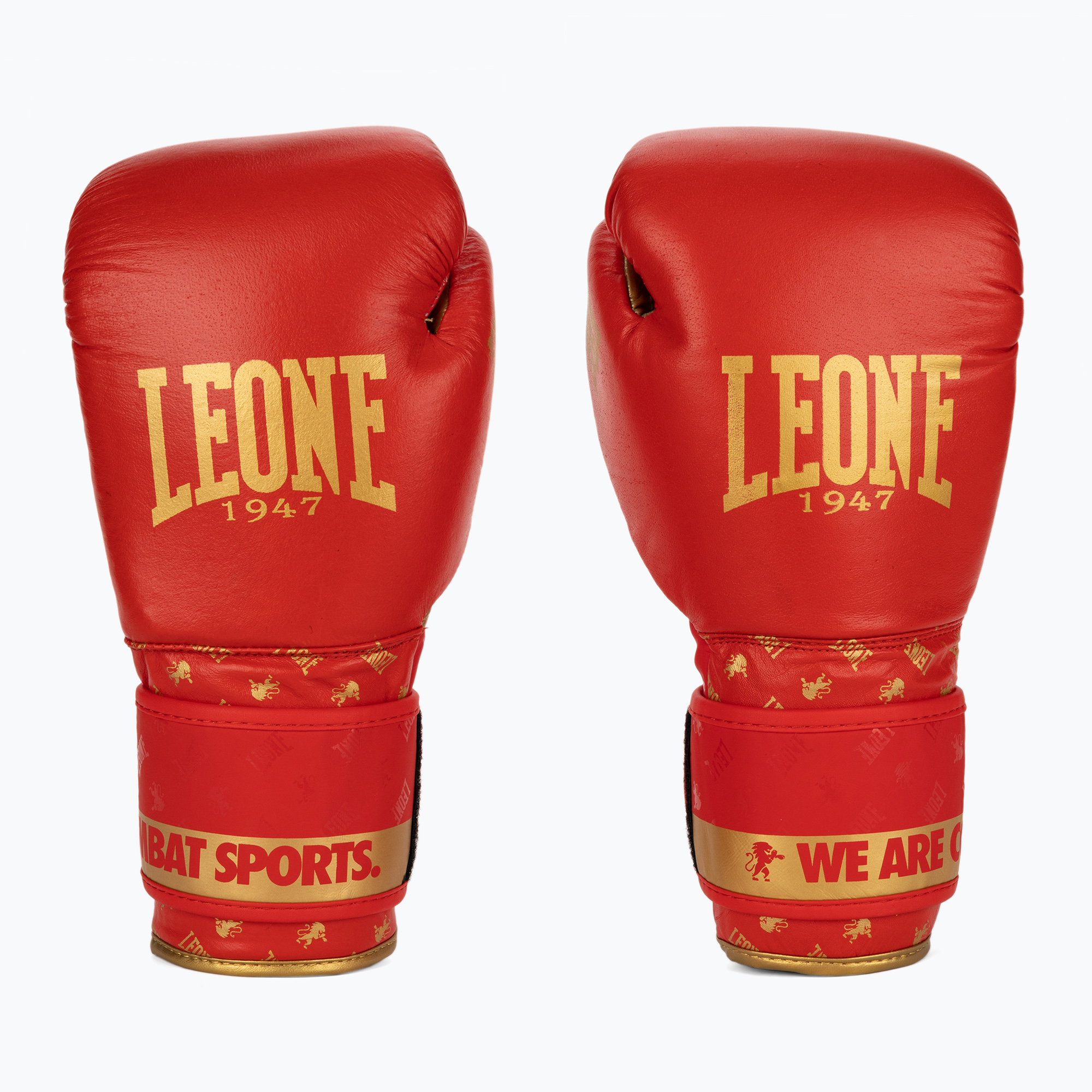 Boxerské rukavice LEONE 1947 Dna rosso/red