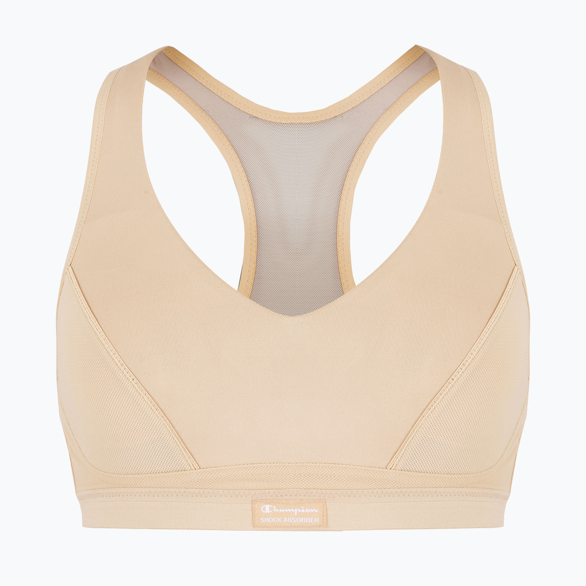 Fitness podprsenka Shock Absorber Padded Sports capuccino (Absorber Padded Sports U10075)