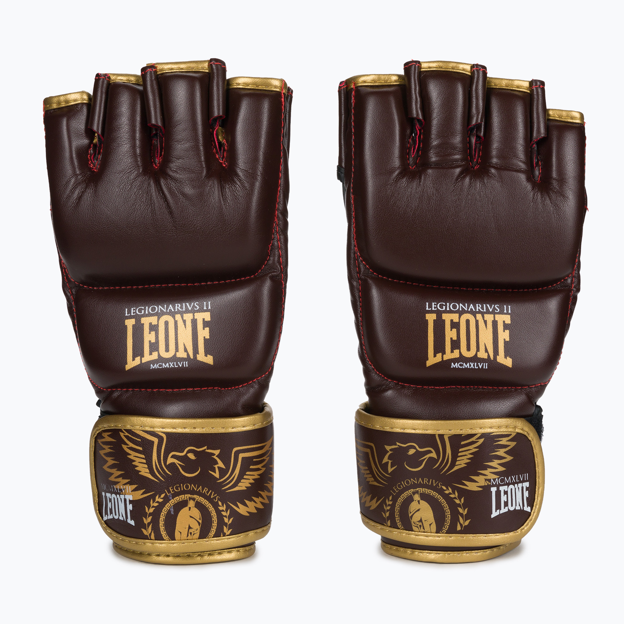 Grapplingové rukavice Leone 1947 Legionarivs II MMA červené GP102 (Legionarivs II MMA GP102)
