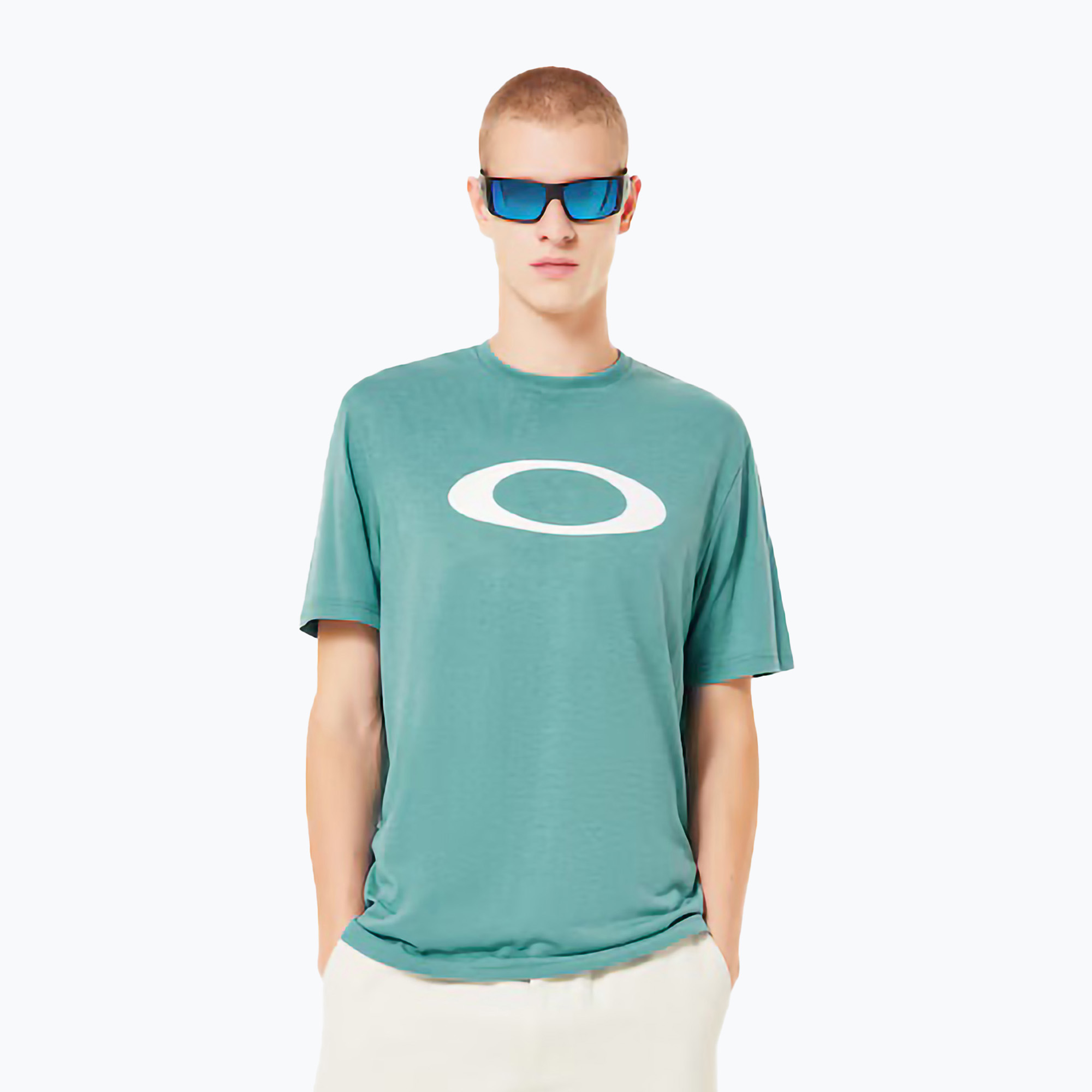 Pánské tričko Oakley O-Bold Ellipse dark pacific (O-Bold Ellipse 457132)