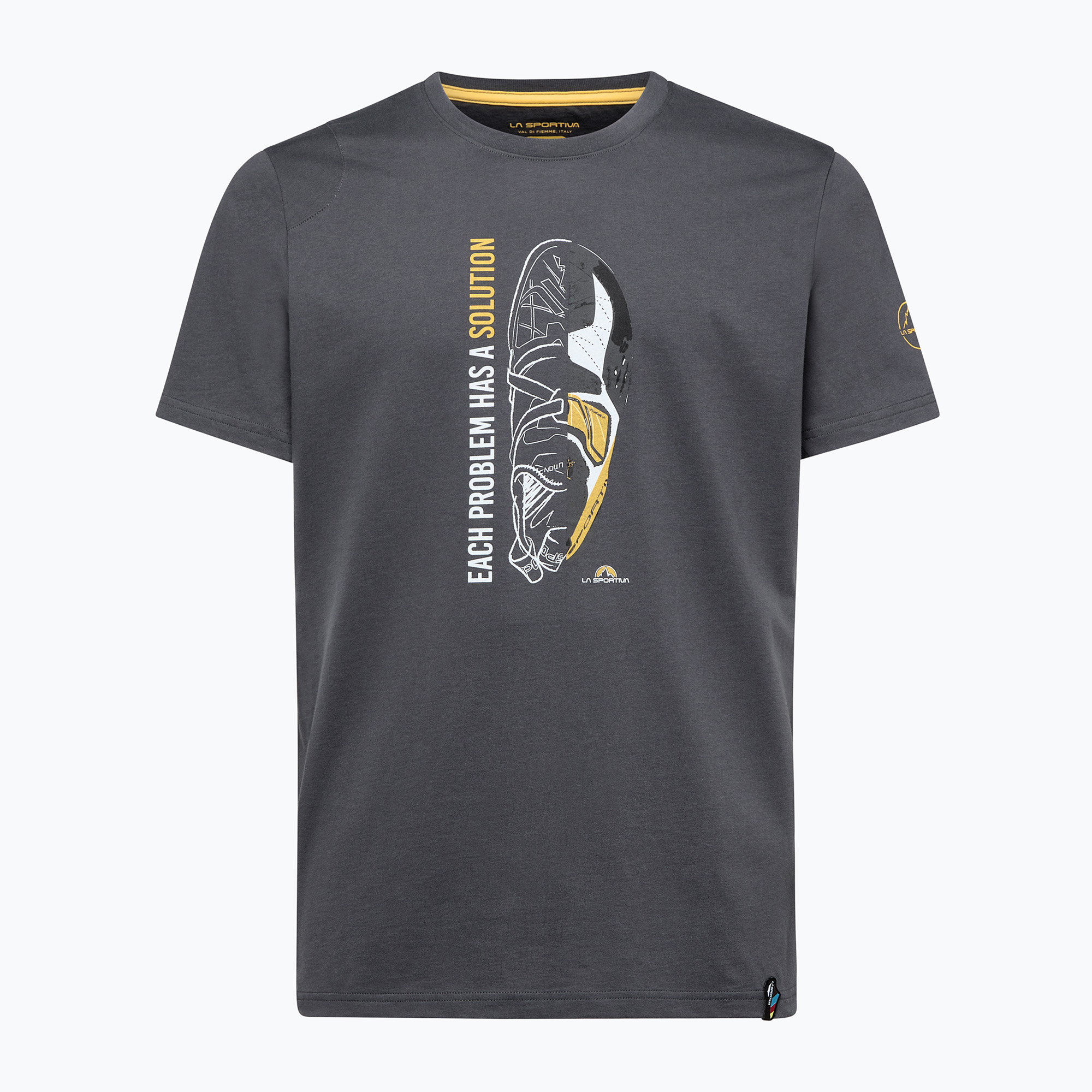 Pánské tričko  La Sportiva Solution carbon/yellow
