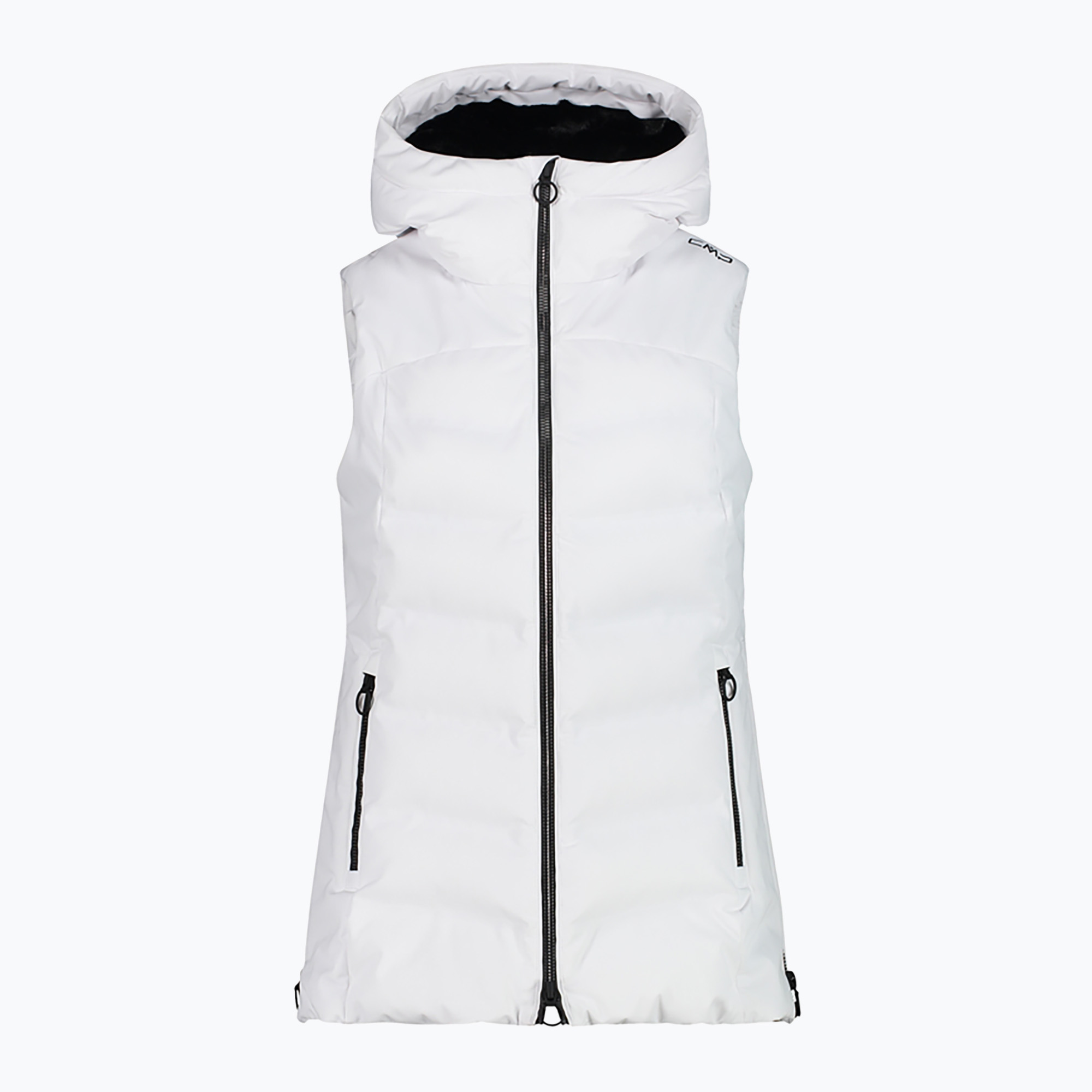 Dámská trekingová vesta CMP Fix Hood bílá 32W0276/A001 (32W0276 Fix Hood 32W0276/A001)