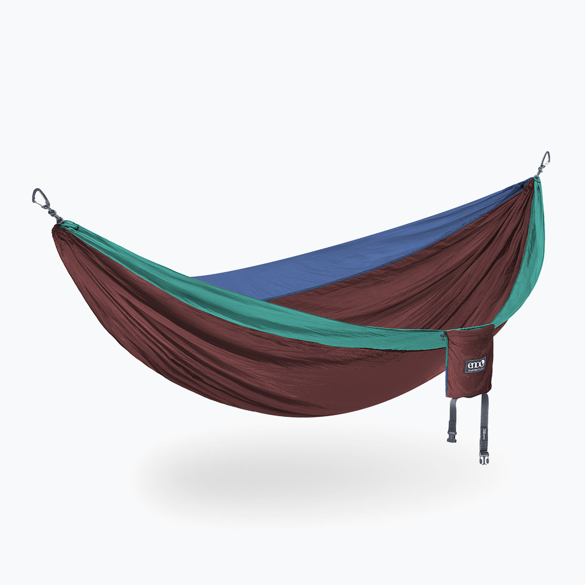 Turistická hamaka ENO DoubleNest seaglass / merlot / denim (DoubleNest DN008)