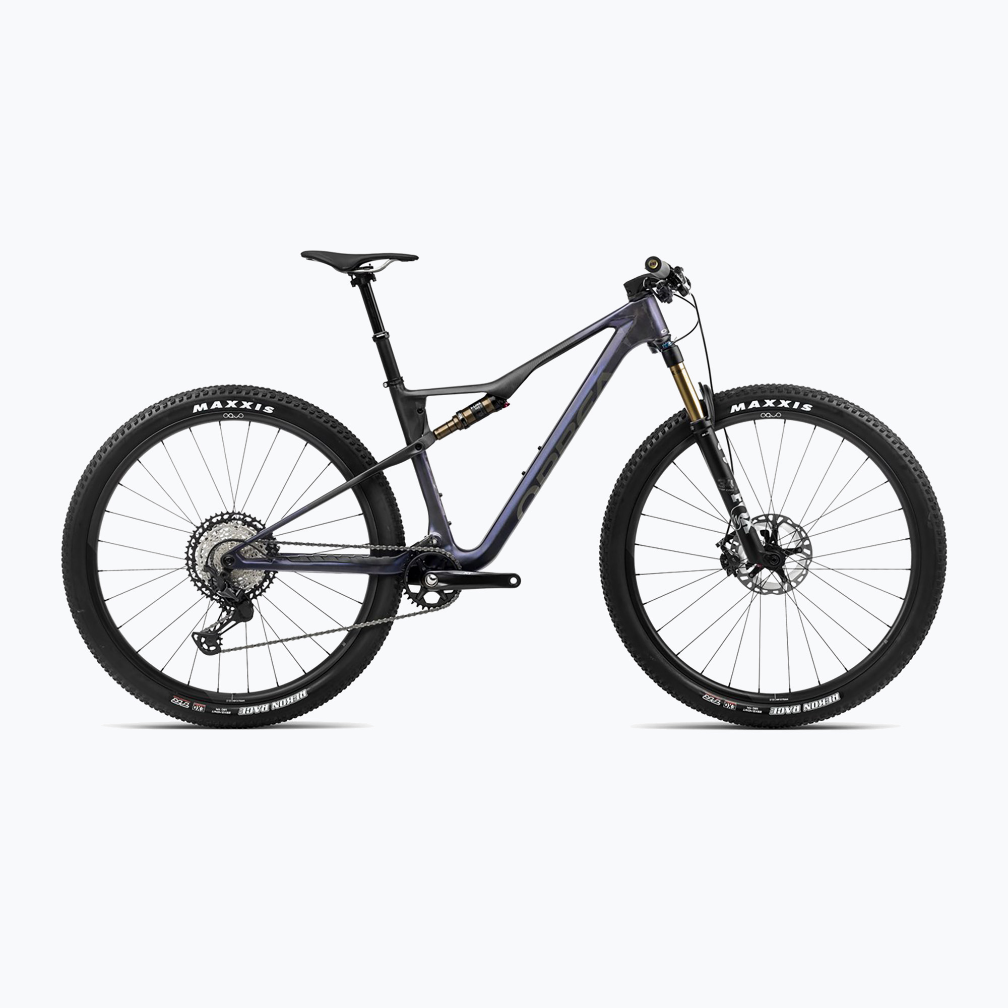Horské kolo Orbea Oiz M-Pro 2024 tanzanite carbon view/carbon raw (Oiz M-Pro R24105MP)