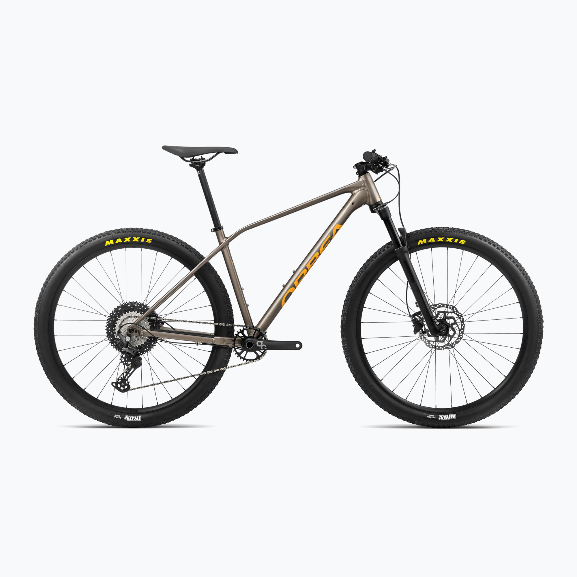 Horské kolo Orbea Alma H30 2024 taupe brown/mango (Alma H30 R21219N7)